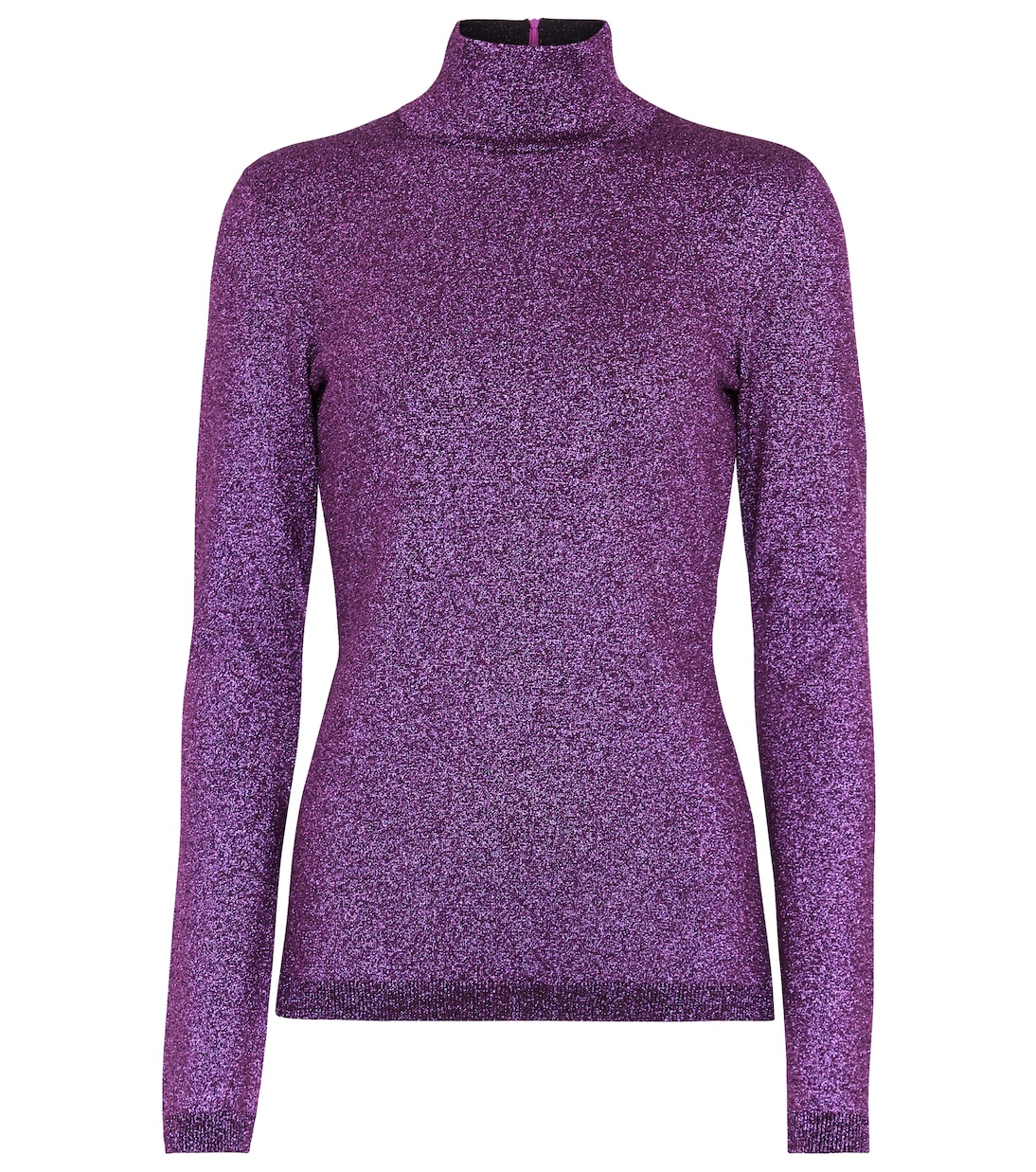 Jersey de cuello alto metalizado | Stella McCartney