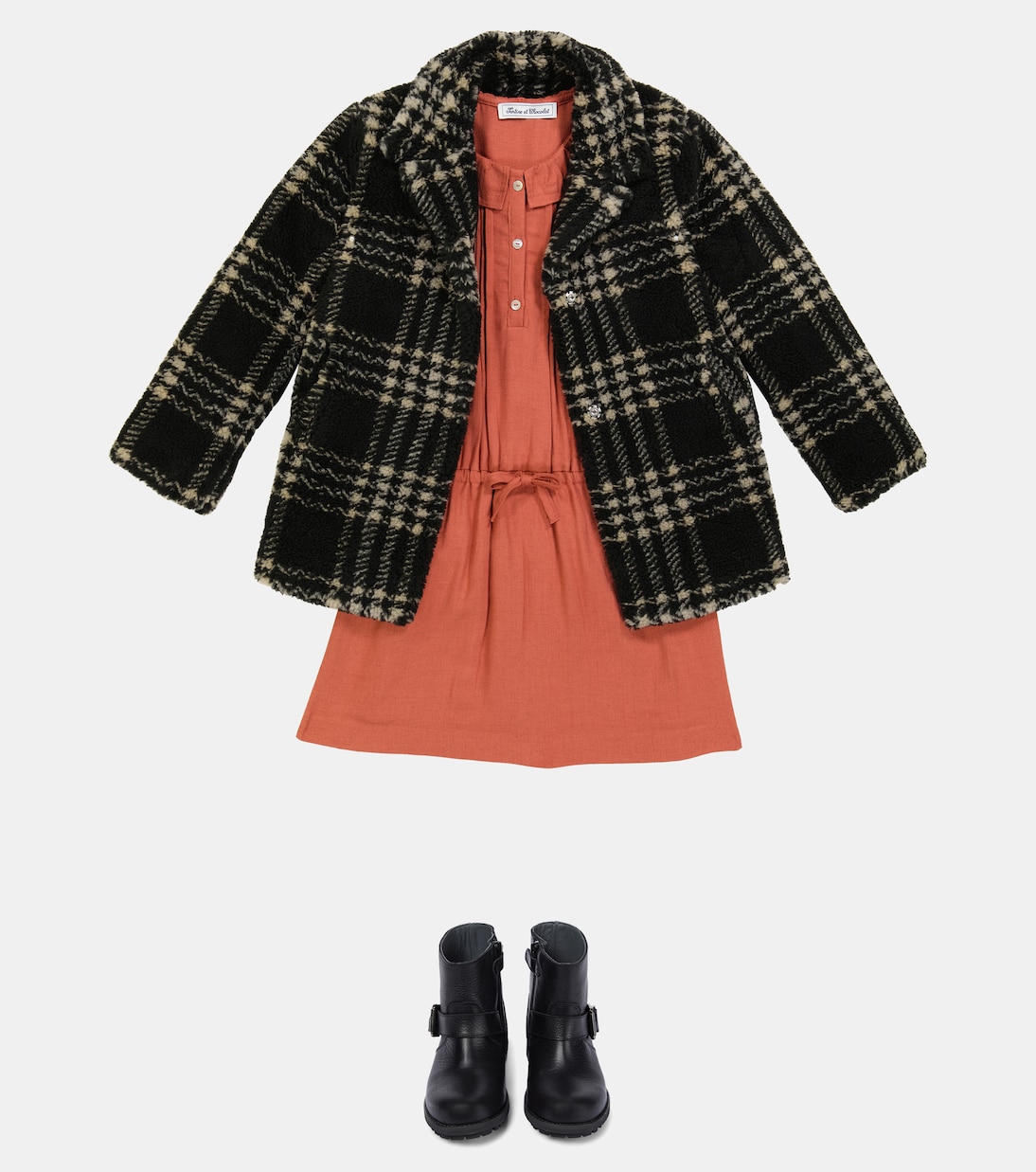 Karierte Jacke | Tartine et Chocolat