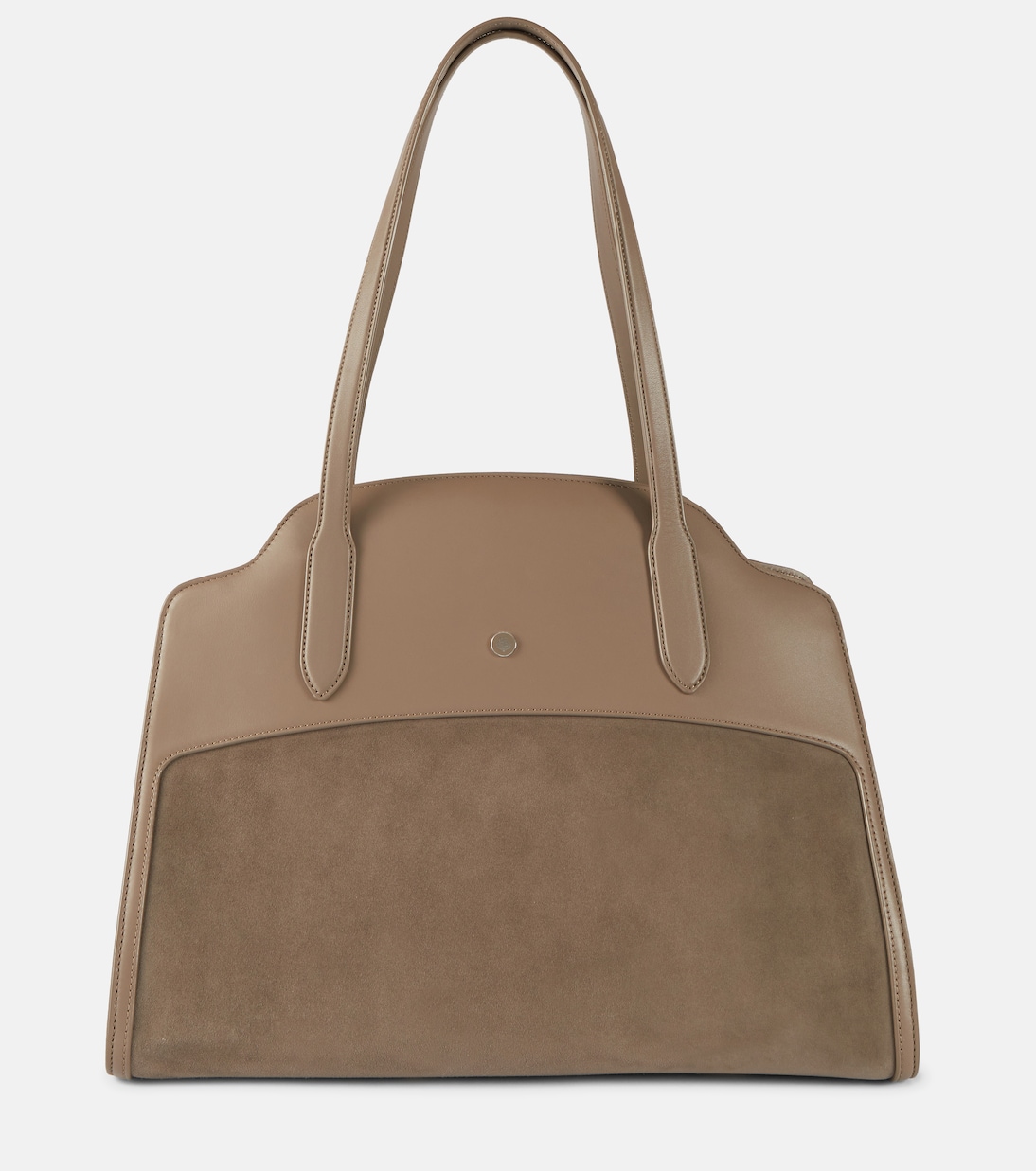 Sesia XL suede and leather tote | Loro Piana