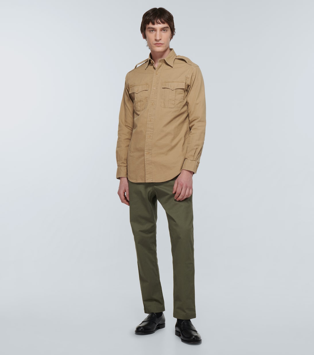 Camicia in cotone a maniche lunghe | Polo Ralph Lauren