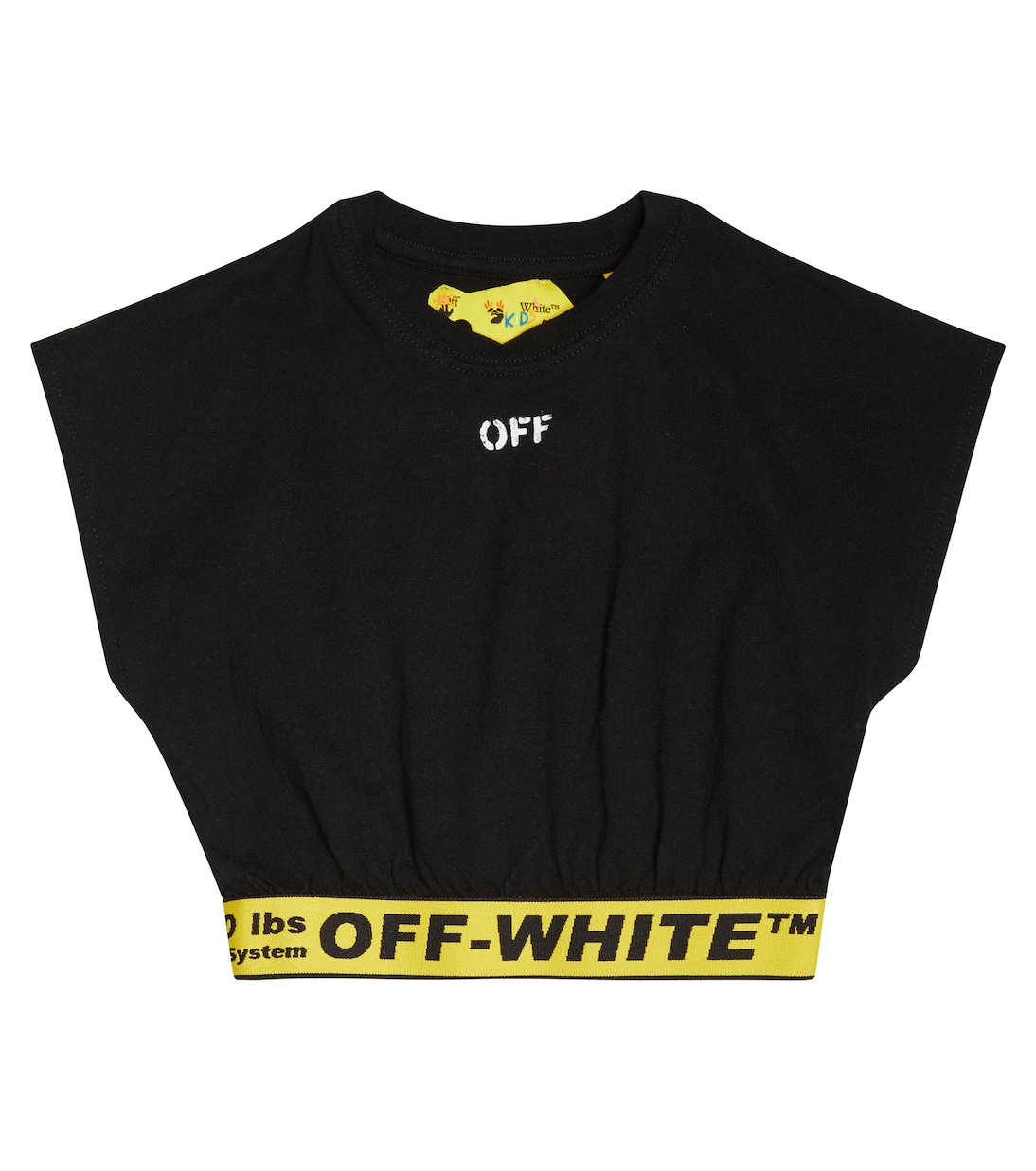 Cropped-Top aus Baumwolle | Off-White Kids