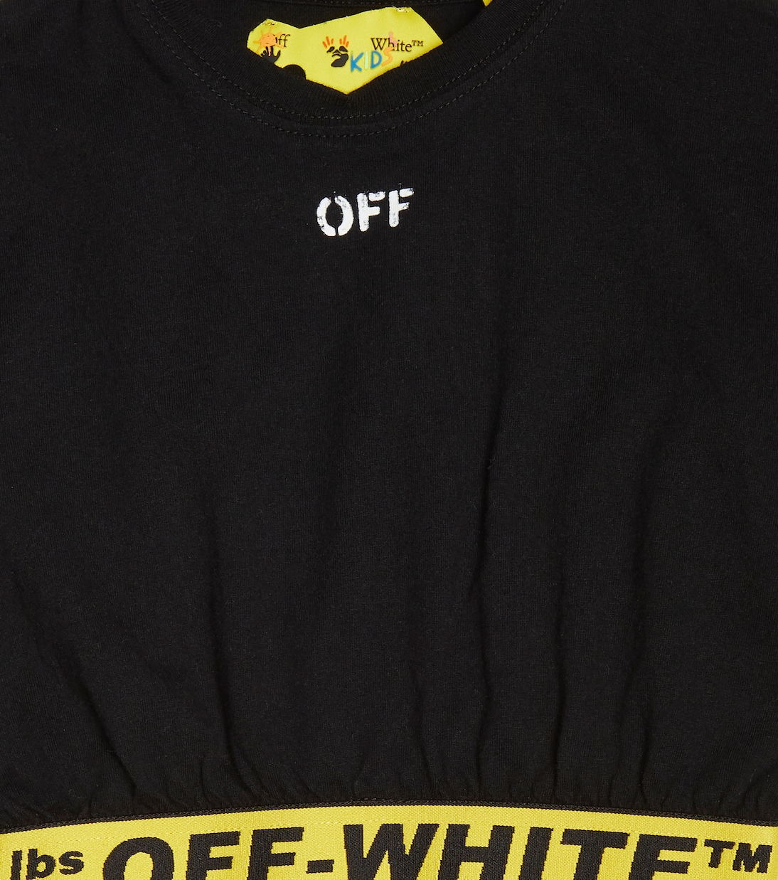 Cropped-Top aus Baumwolle | Off-White Kids