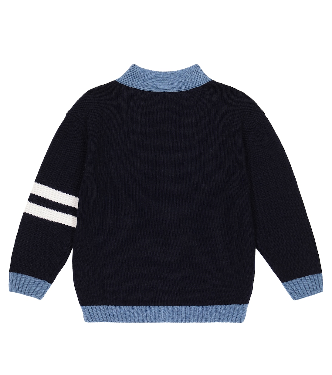 Cárdigan de punto intarsia | Emporio Armani Kids