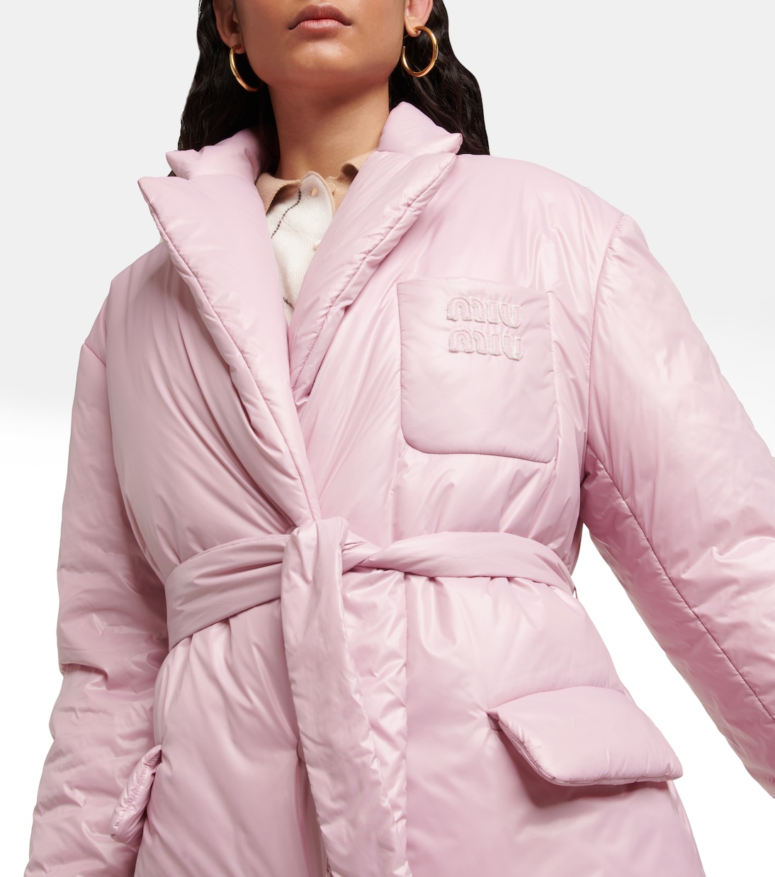 Miu miu down jacket hotsell