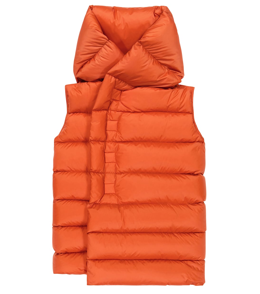 Quilted down vest | Rick Owens Kids