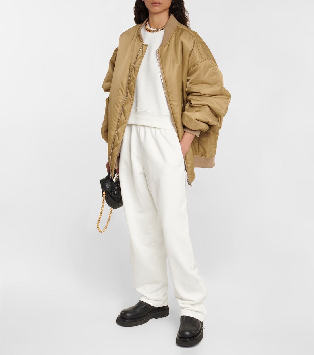 x Hailey Bieber – Sweat-shirt HB en coton | Wardrobe.NYC