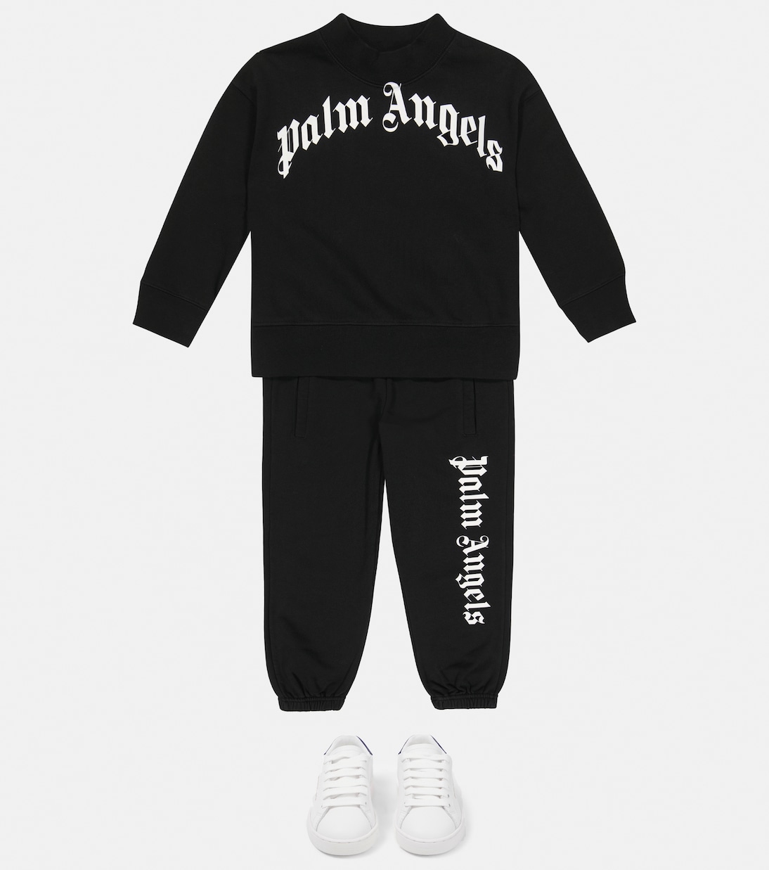Felpa in cotone con logo | Palm Angels Kids