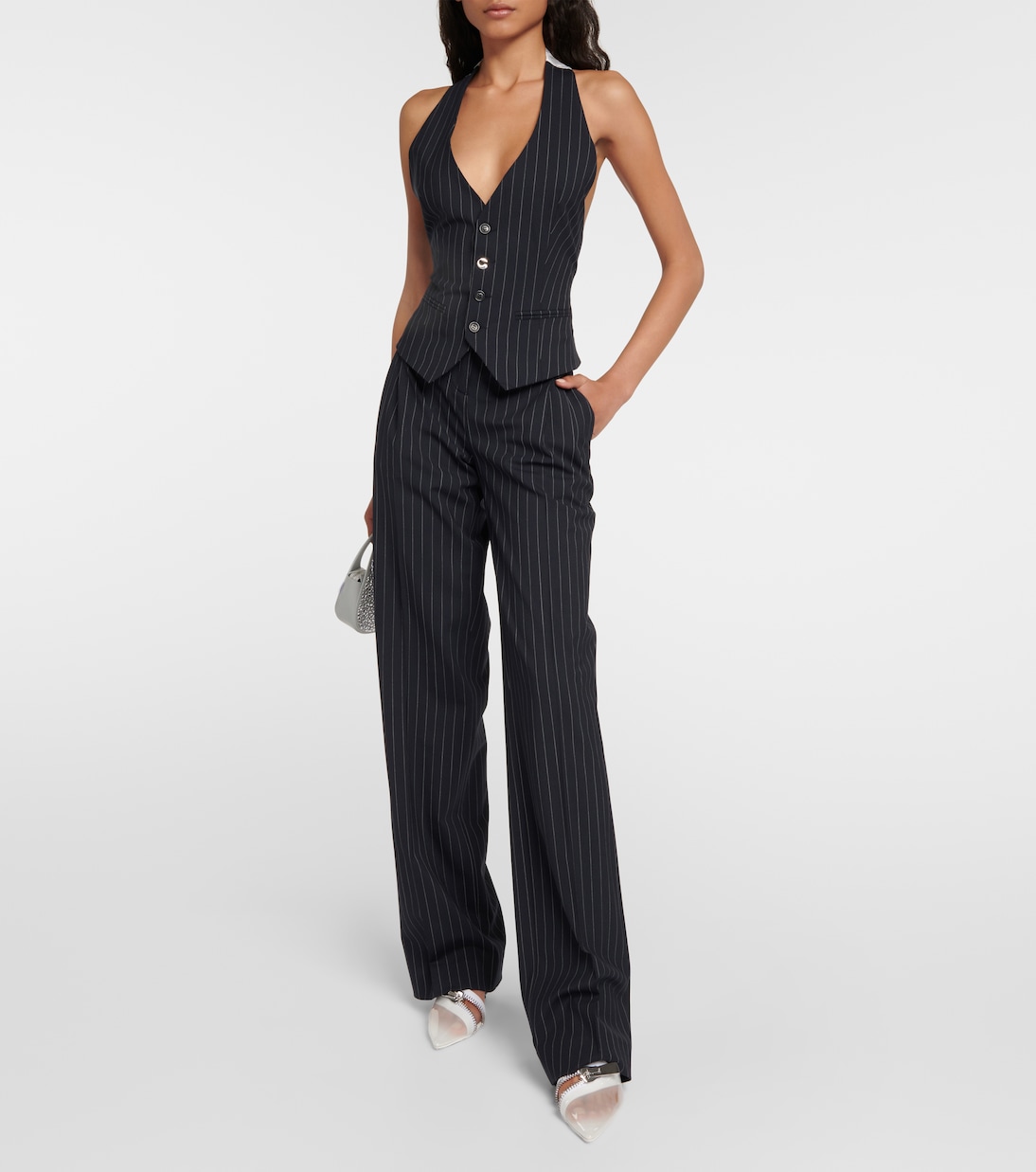 Slingback-Pumps Clear Zip | Coperni