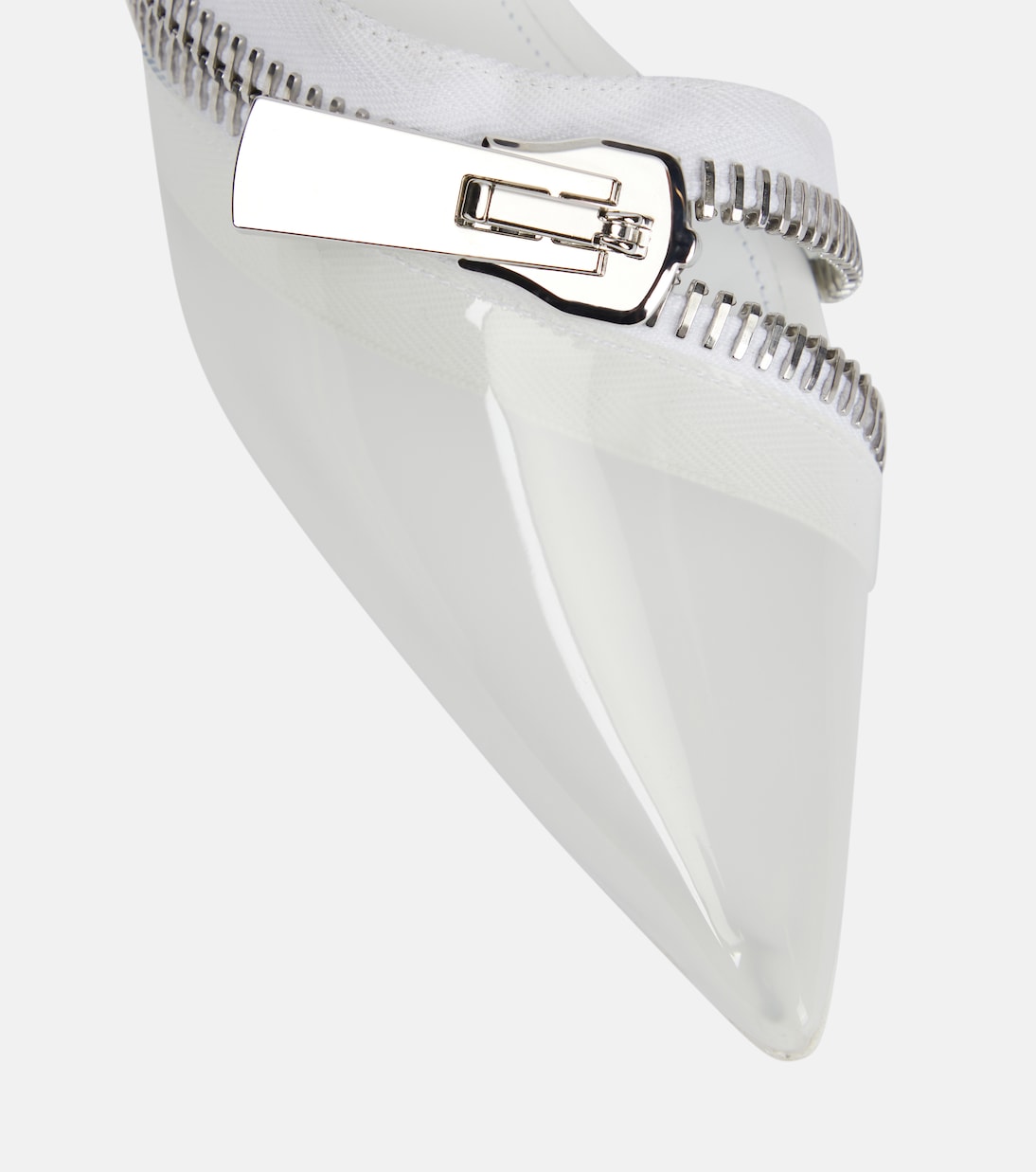 Slingback-Pumps Clear Zip | Coperni