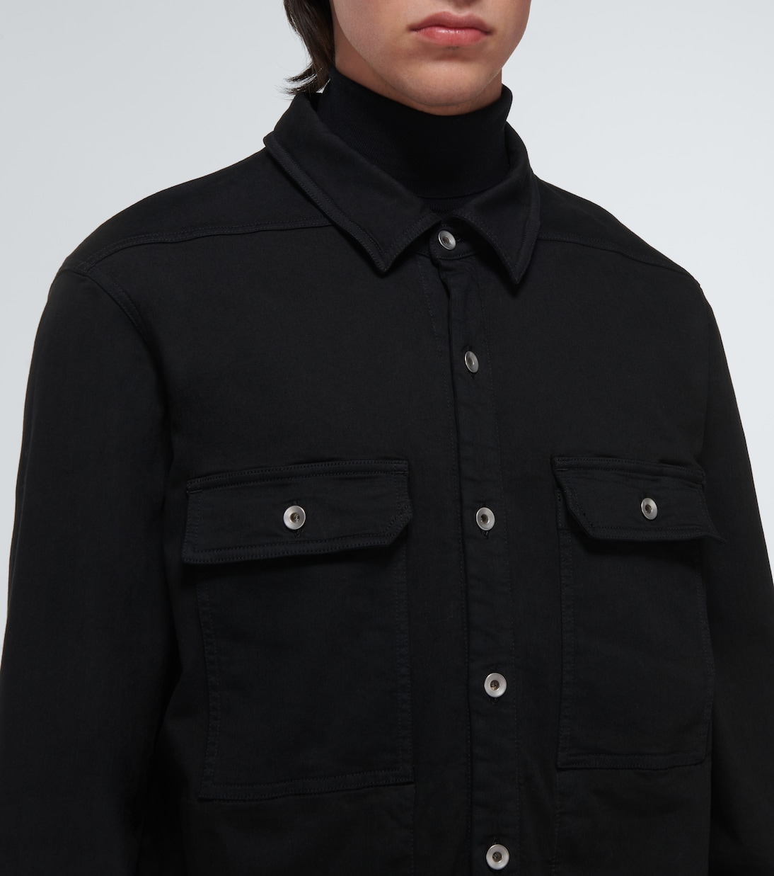 Sobrecamisa en denim | DRKSHDW by Rick Owens