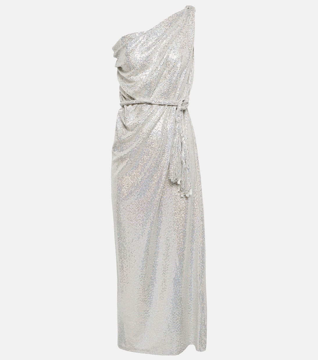 Sequined one-shoulder midi dress | Dodo Bar Or