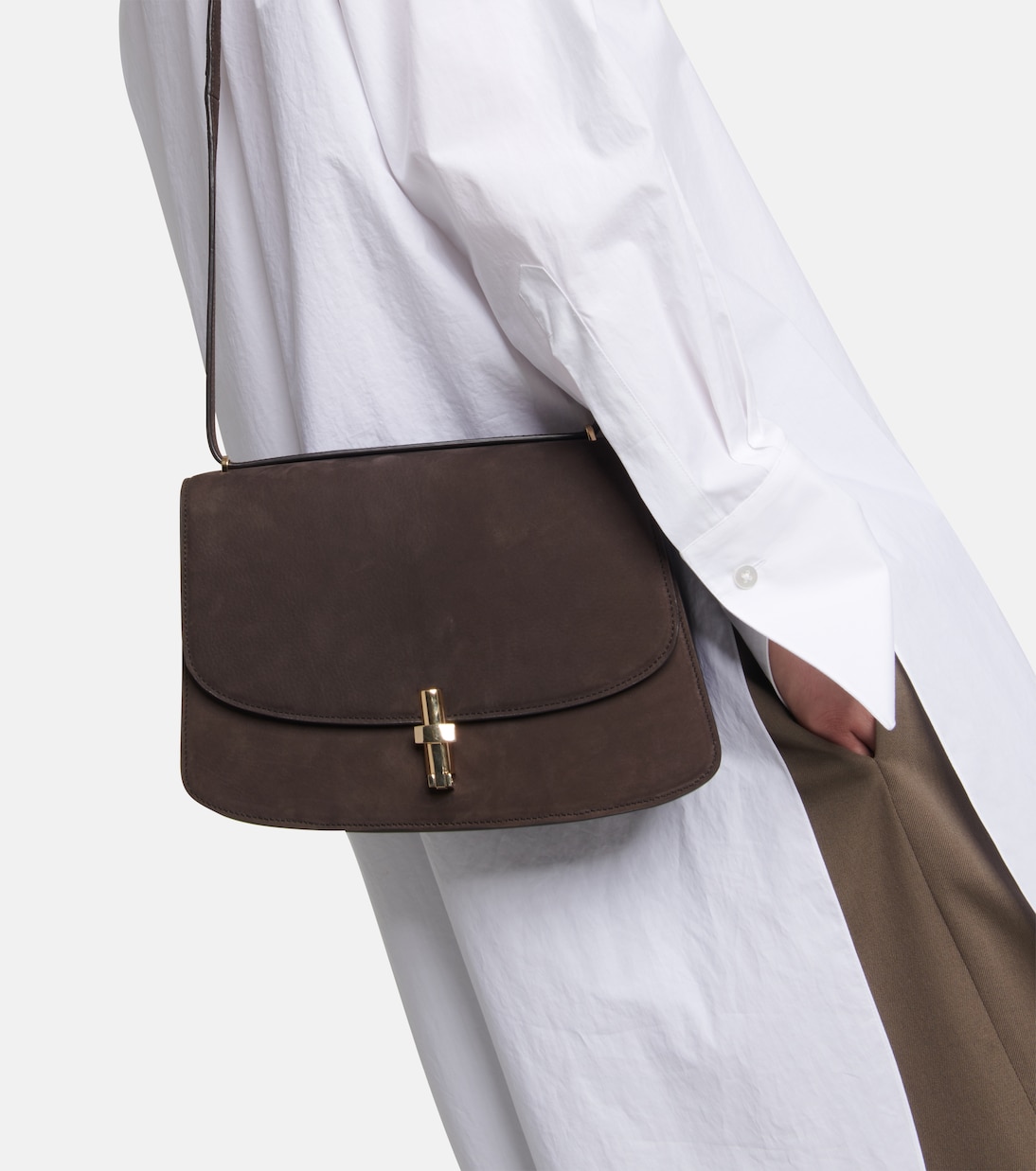 Borsa a spalla Sofia 10 in pelle | The Row