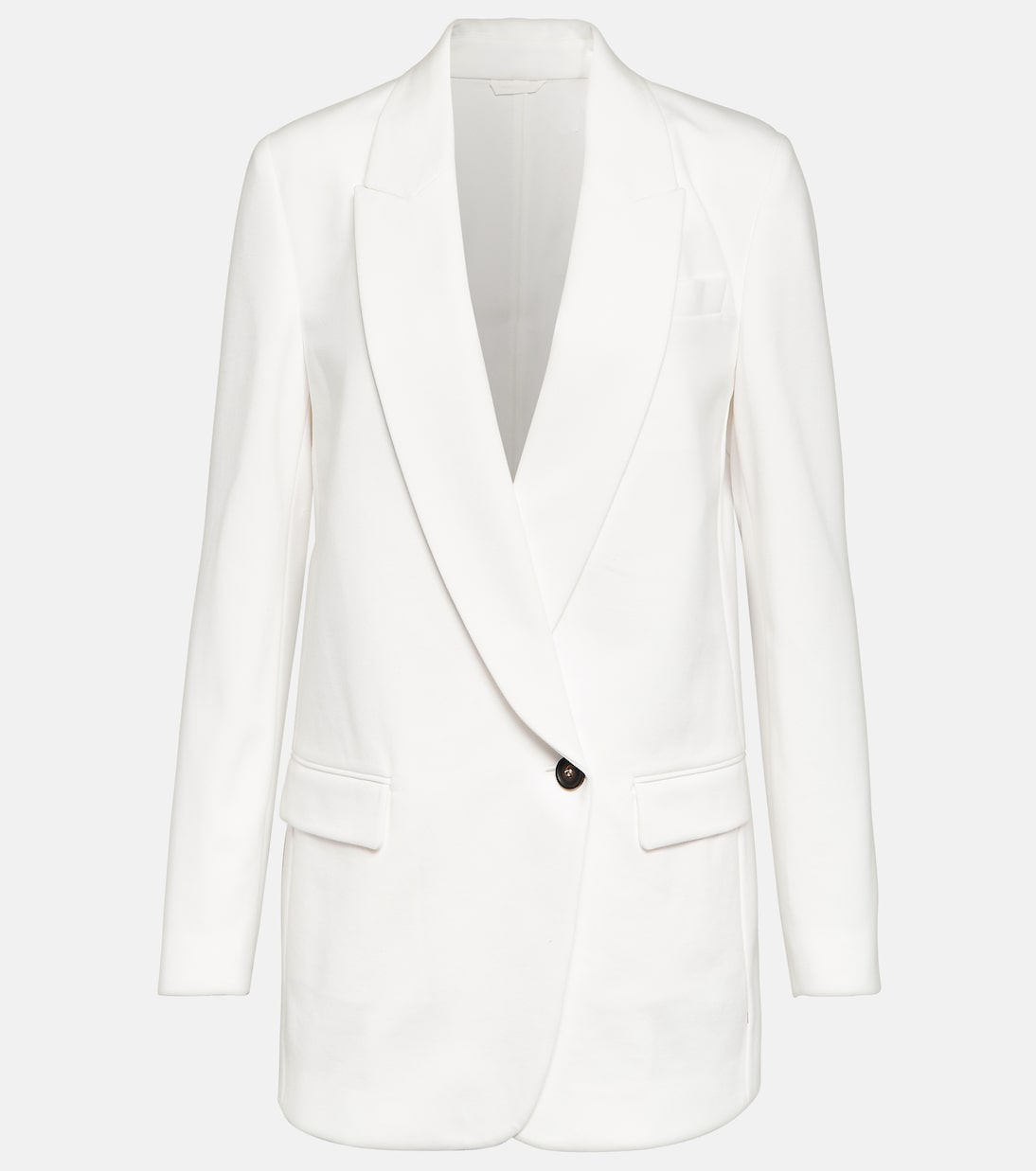 Blazer tejido en mezcla de algodón | Brunello Cucinelli