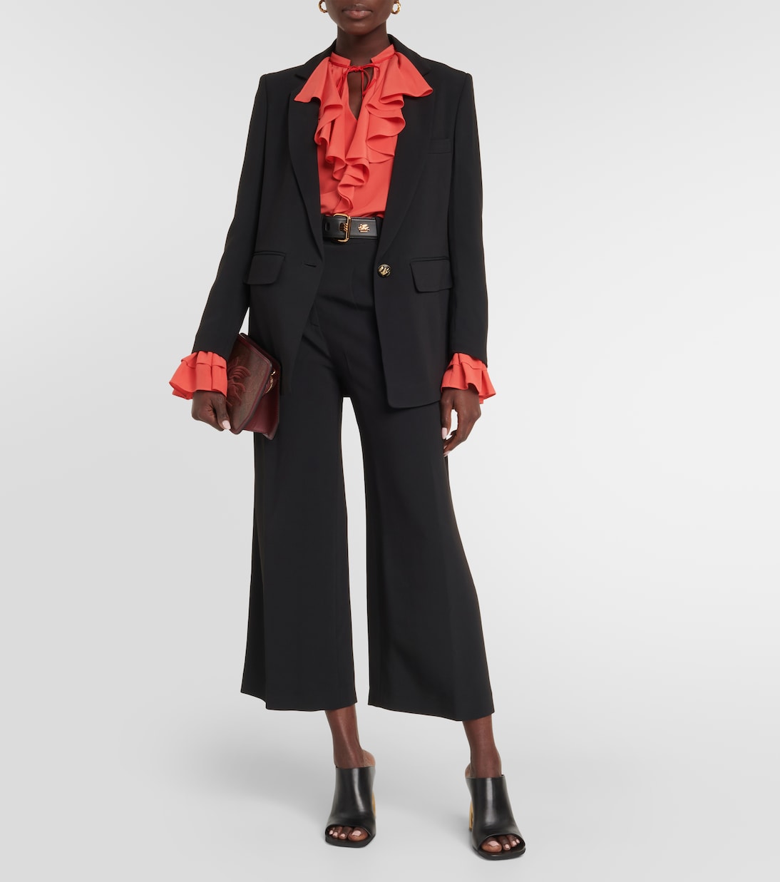 Pantalon ample à taille haute | Etro