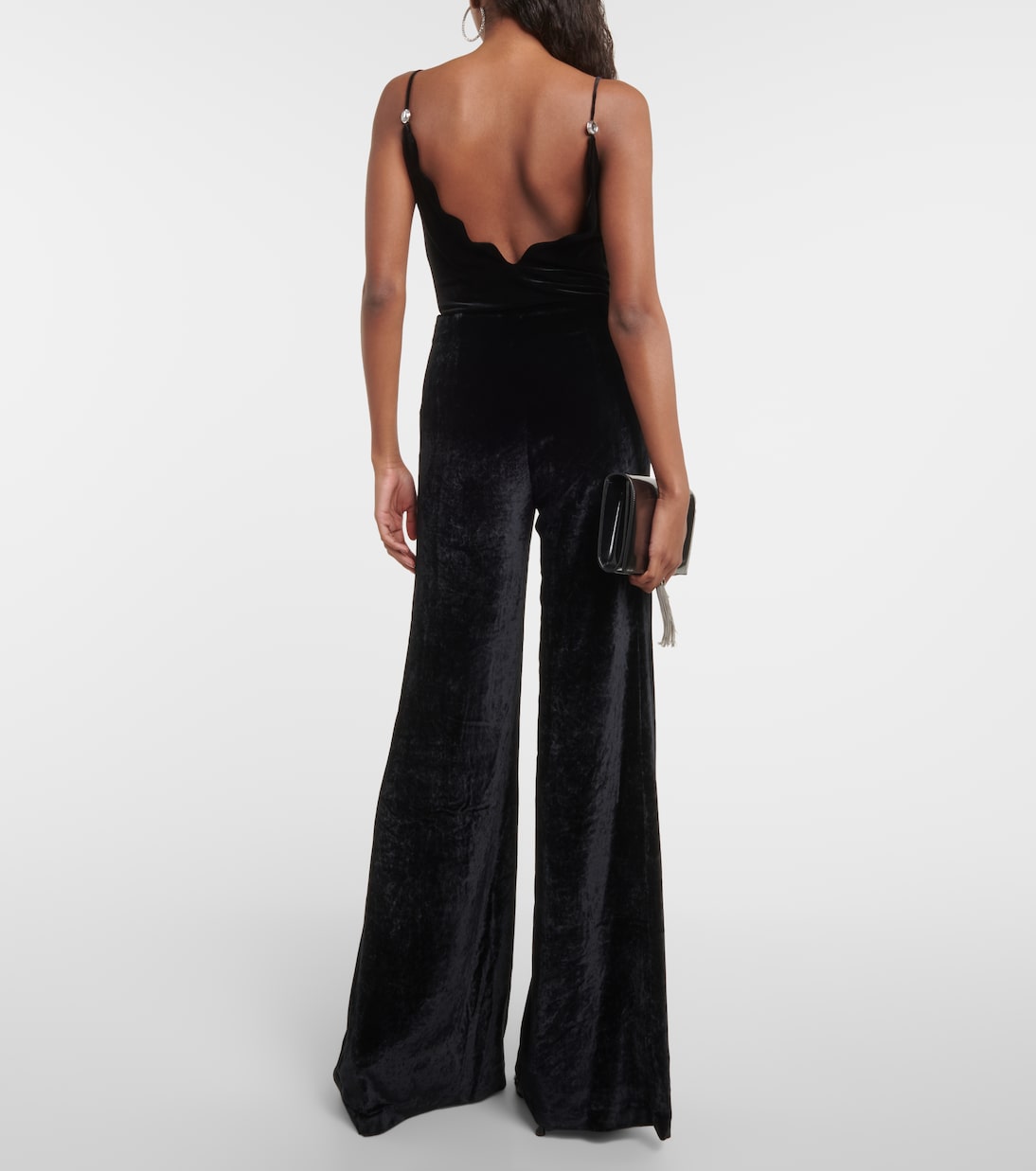 Leggings Pat de terciopelo | Galvan