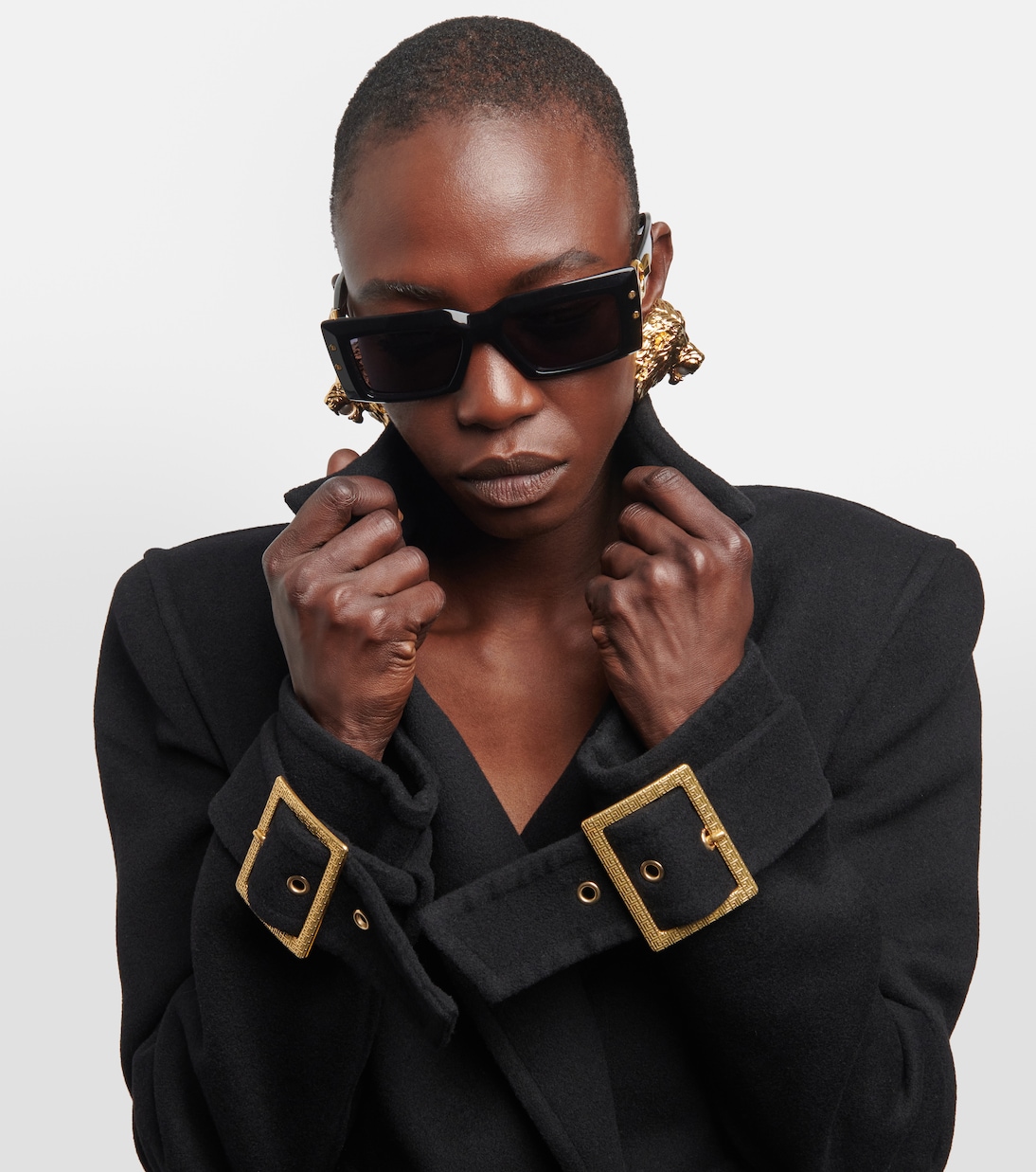 Imperial rectangular sunglasses | Balmain