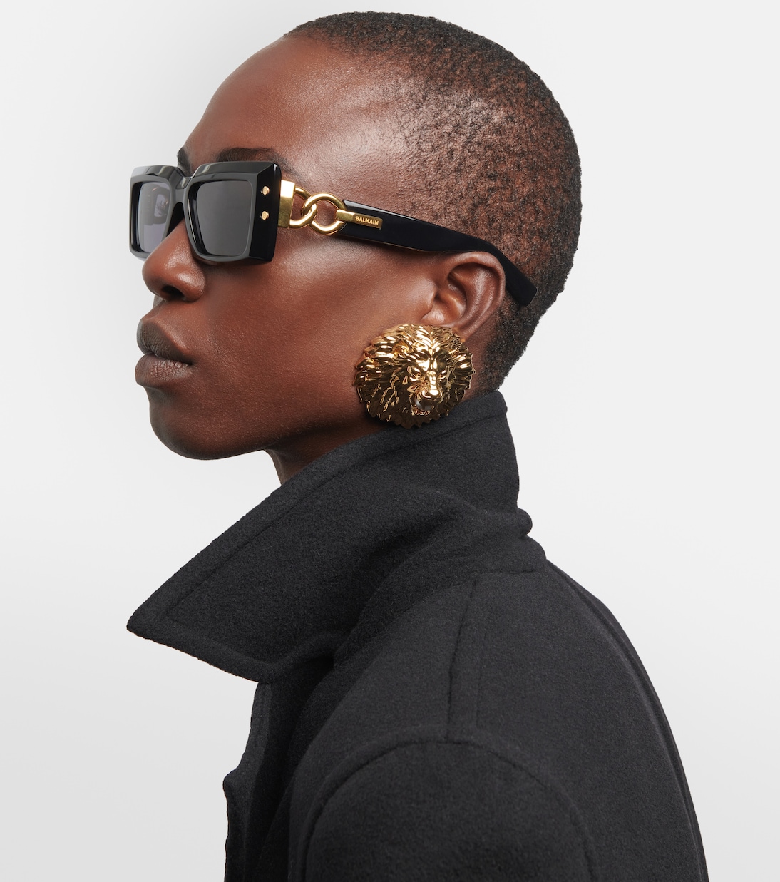 Imperial rectangular sunglasses | Balmain