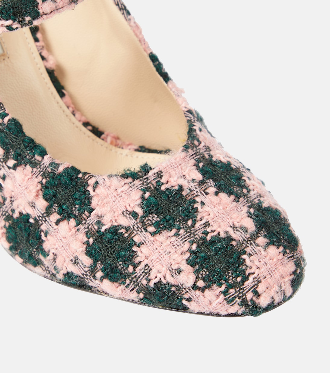 Mary-Jane-Pumps Orelia aus Tweed | Emilia Wickstead