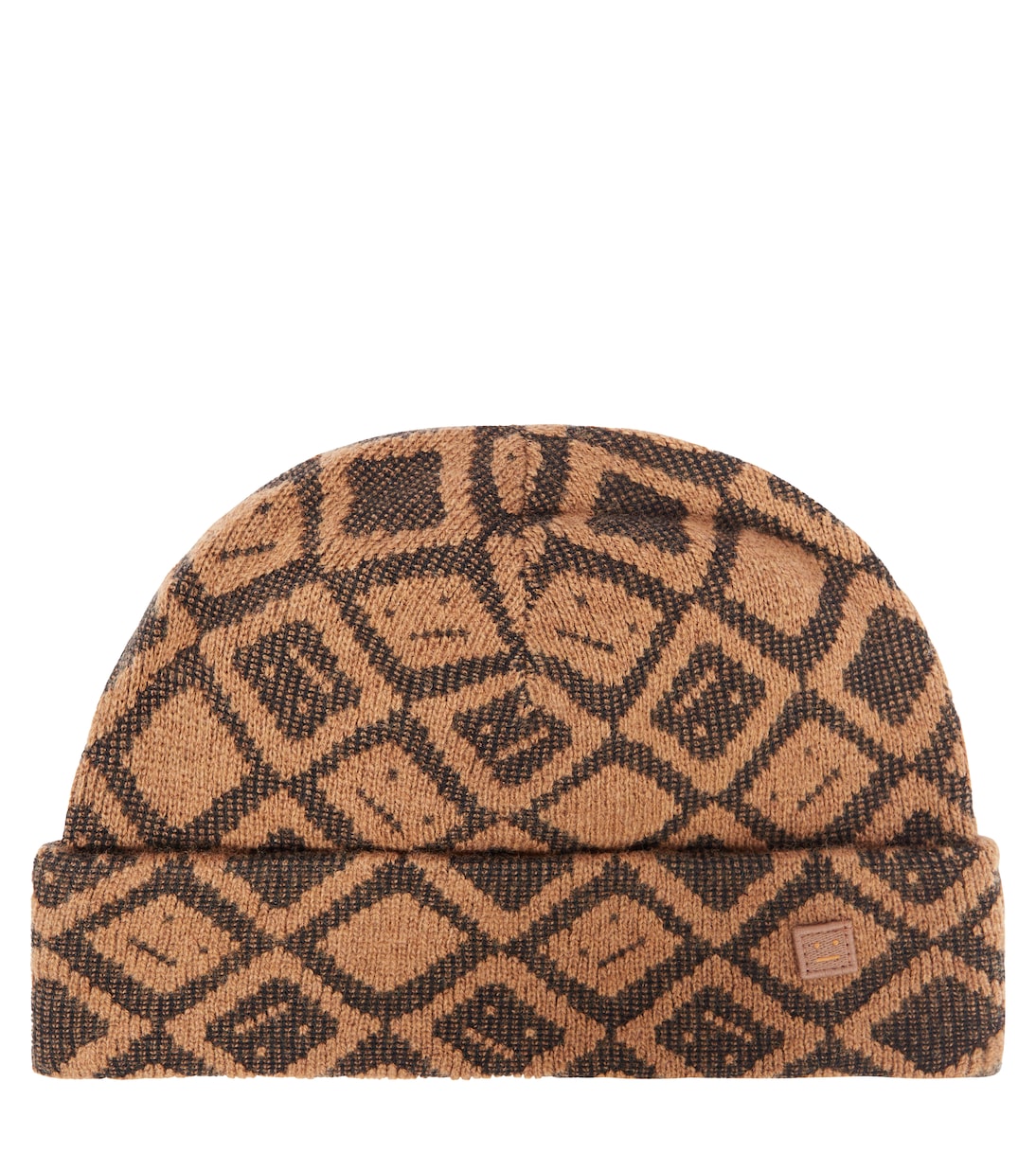 Face Tiles cotton and wool beanie | Acne Studios Kids