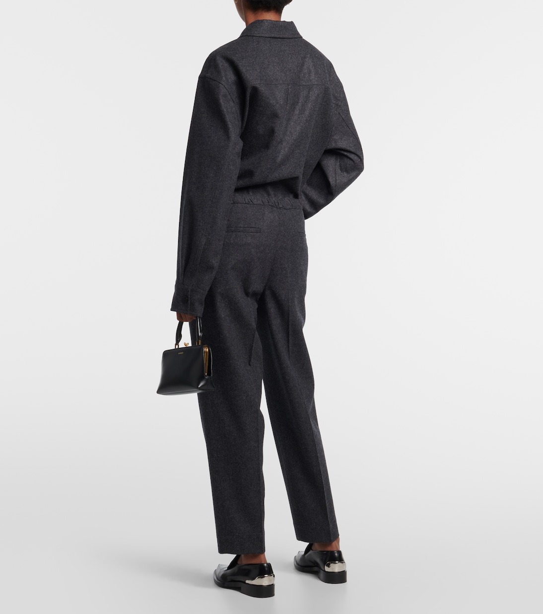 Pantaloni regular in lana vergine | Jil Sander