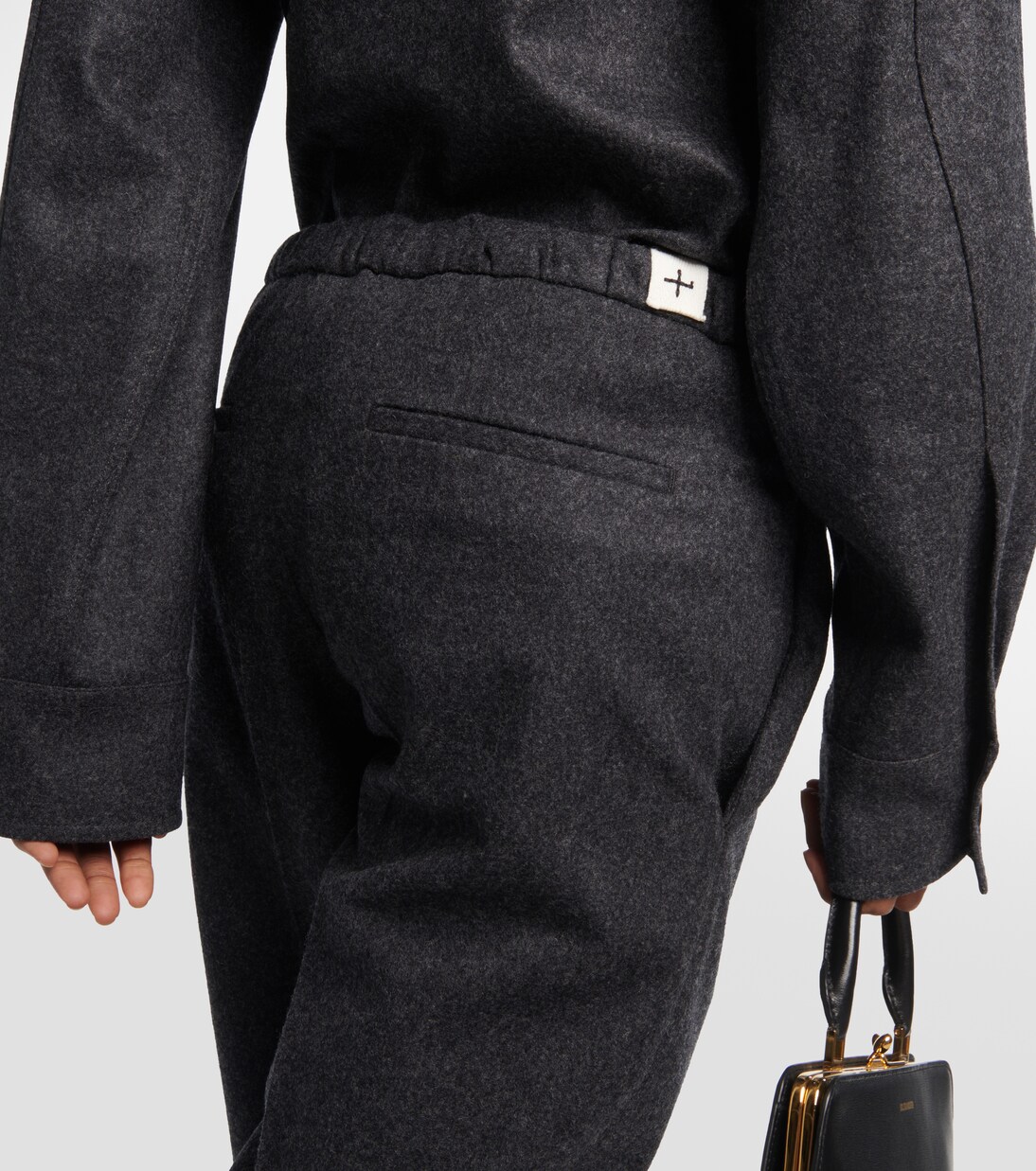 Pantaloni regular in lana vergine | Jil Sander