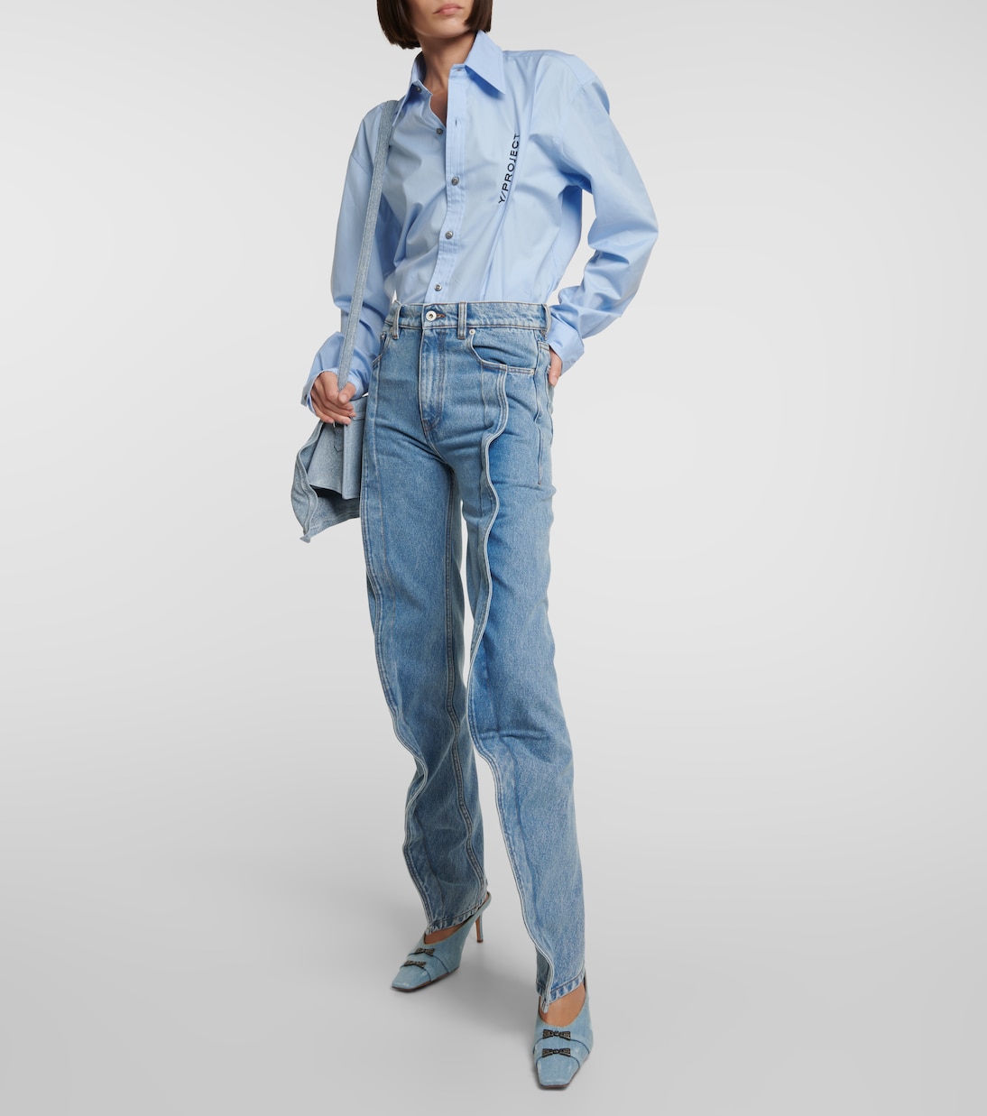 Jean slim à taille haute | Y/Project