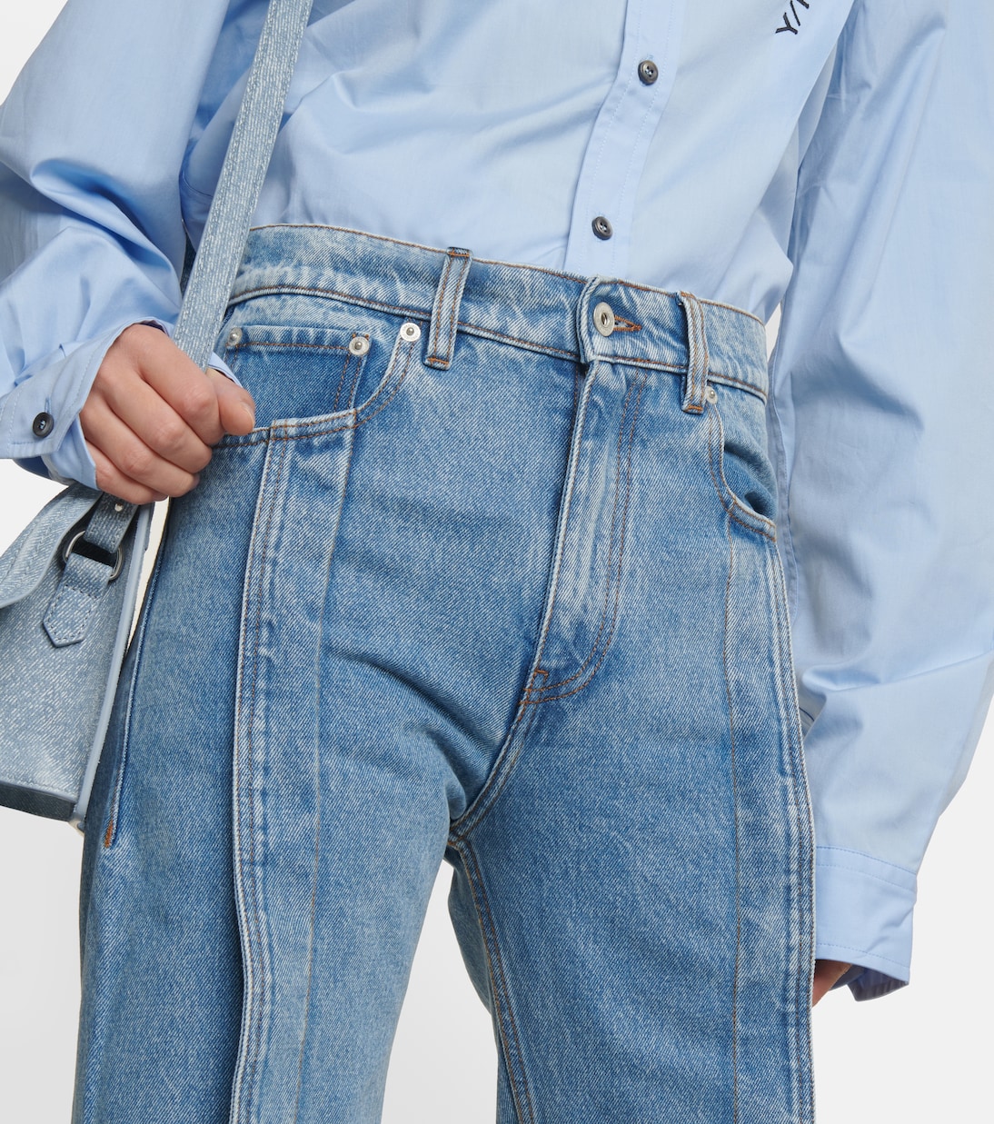 Jean slim à taille haute | Y/Project