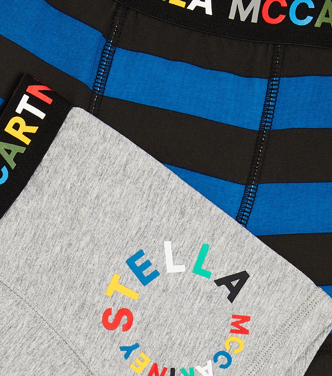Set of two cotton jersey boxer briefs | Stella McCartney Kids