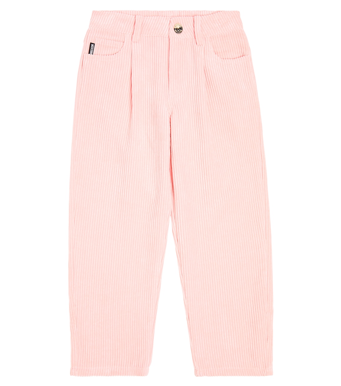 Pantaloni regular in velluto a coste | Moschino Kids