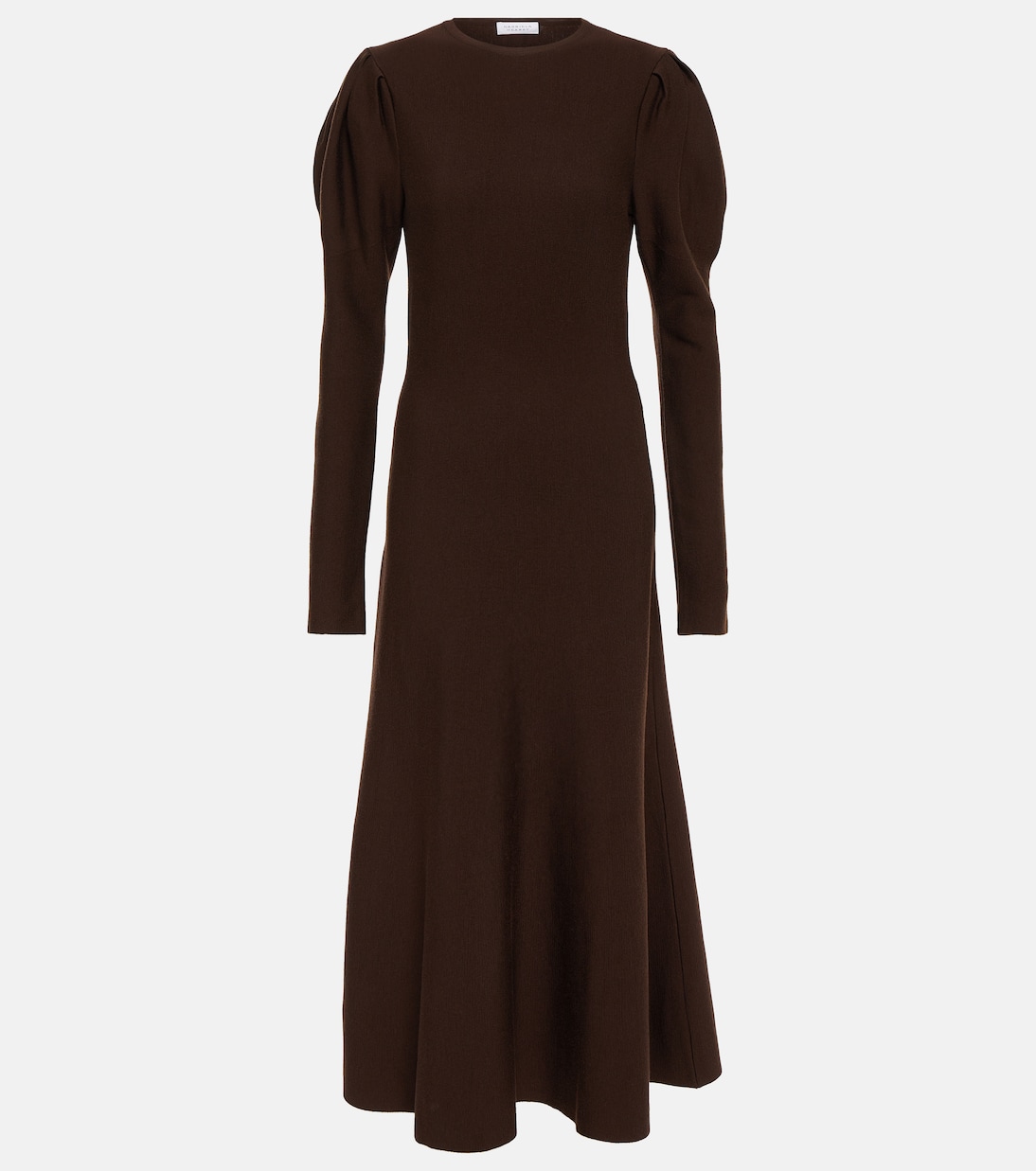 Vestido midi Hannah de lana virgen | Gabriela Hearst