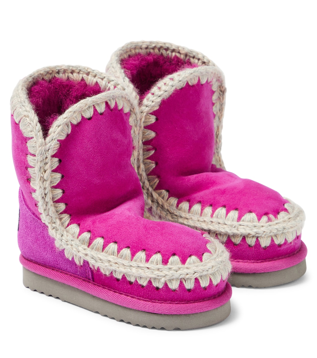 Botas de ante con forro de borrego | Mou Kids