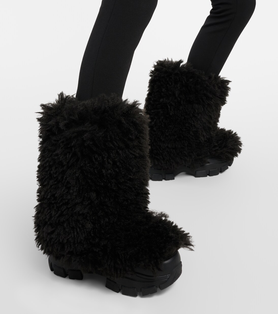 Botas de nieve Bushy de pelo sintético | Goldbergh