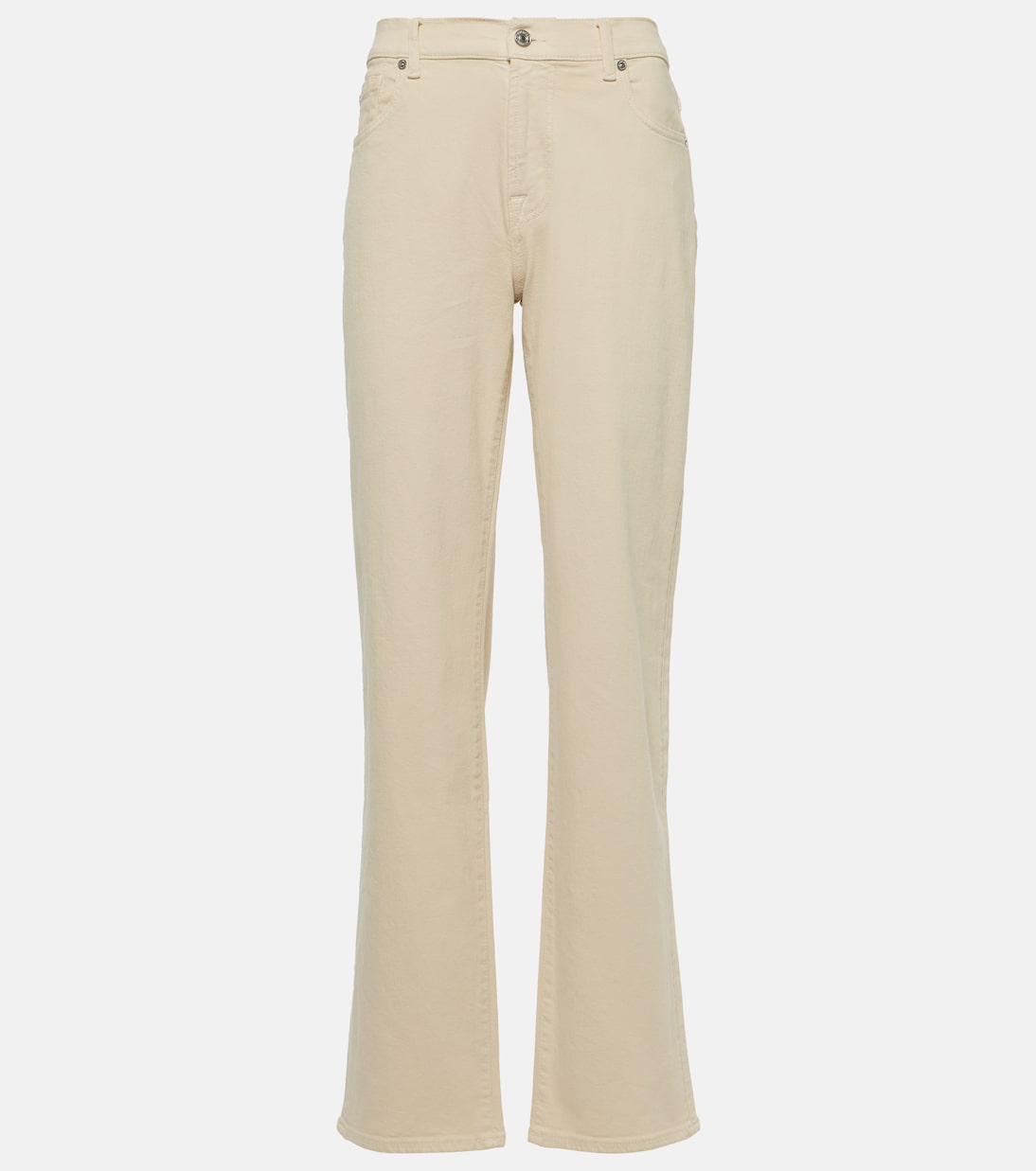 Ellie mid-rise straight jeans | 7 For All Mankind