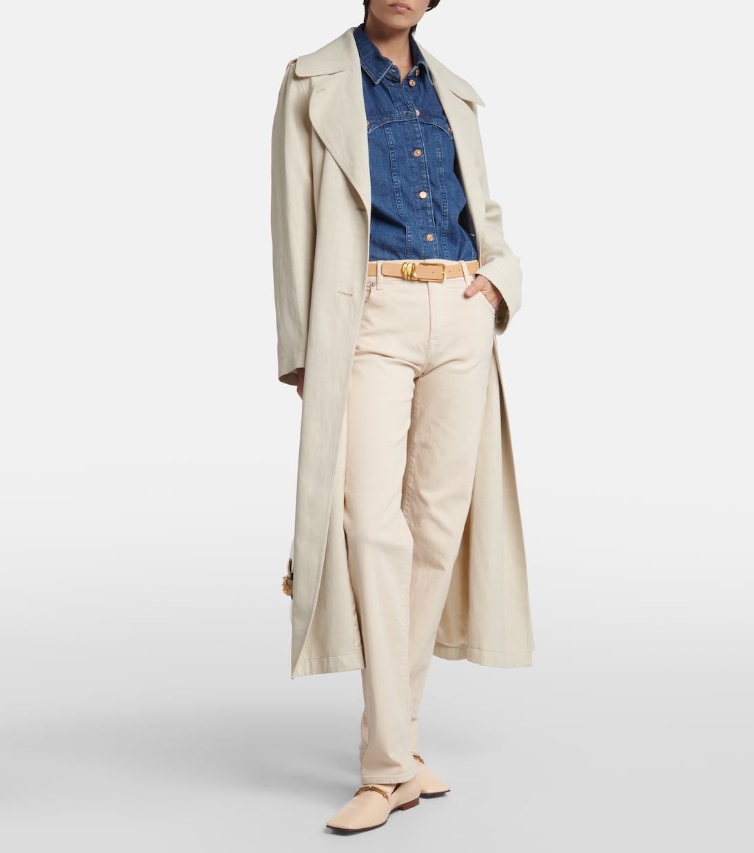 Ellie mid-rise straight jeans | 7 For All Mankind