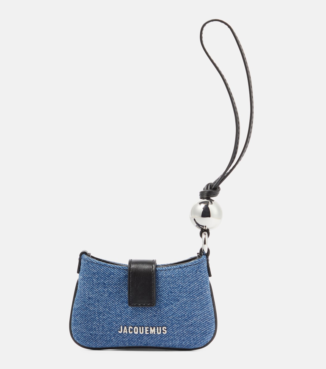 Portacarte Le Porte Bisou in denim | Jacquemus