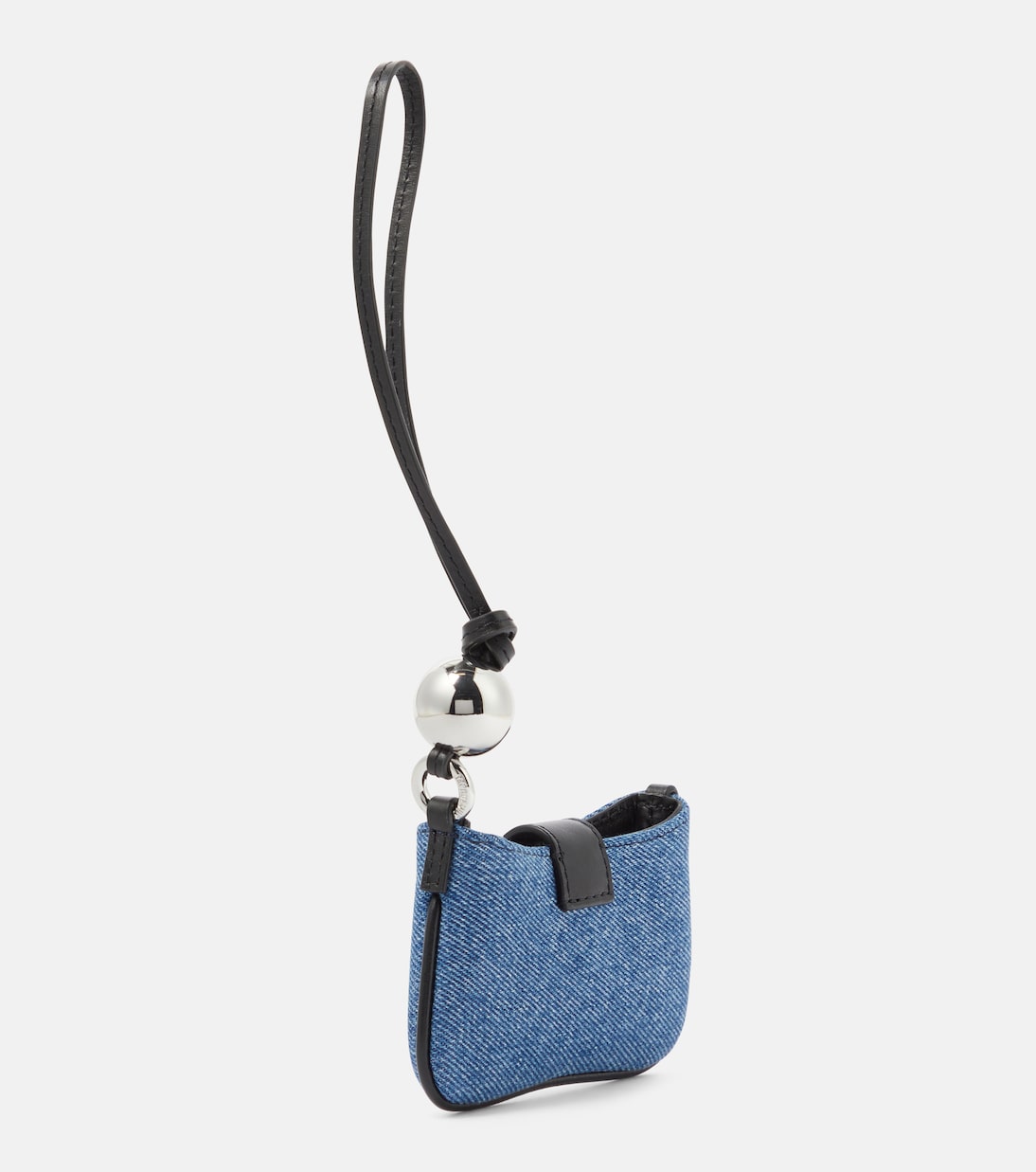 Portacarte Le Porte Bisou in denim | Jacquemus