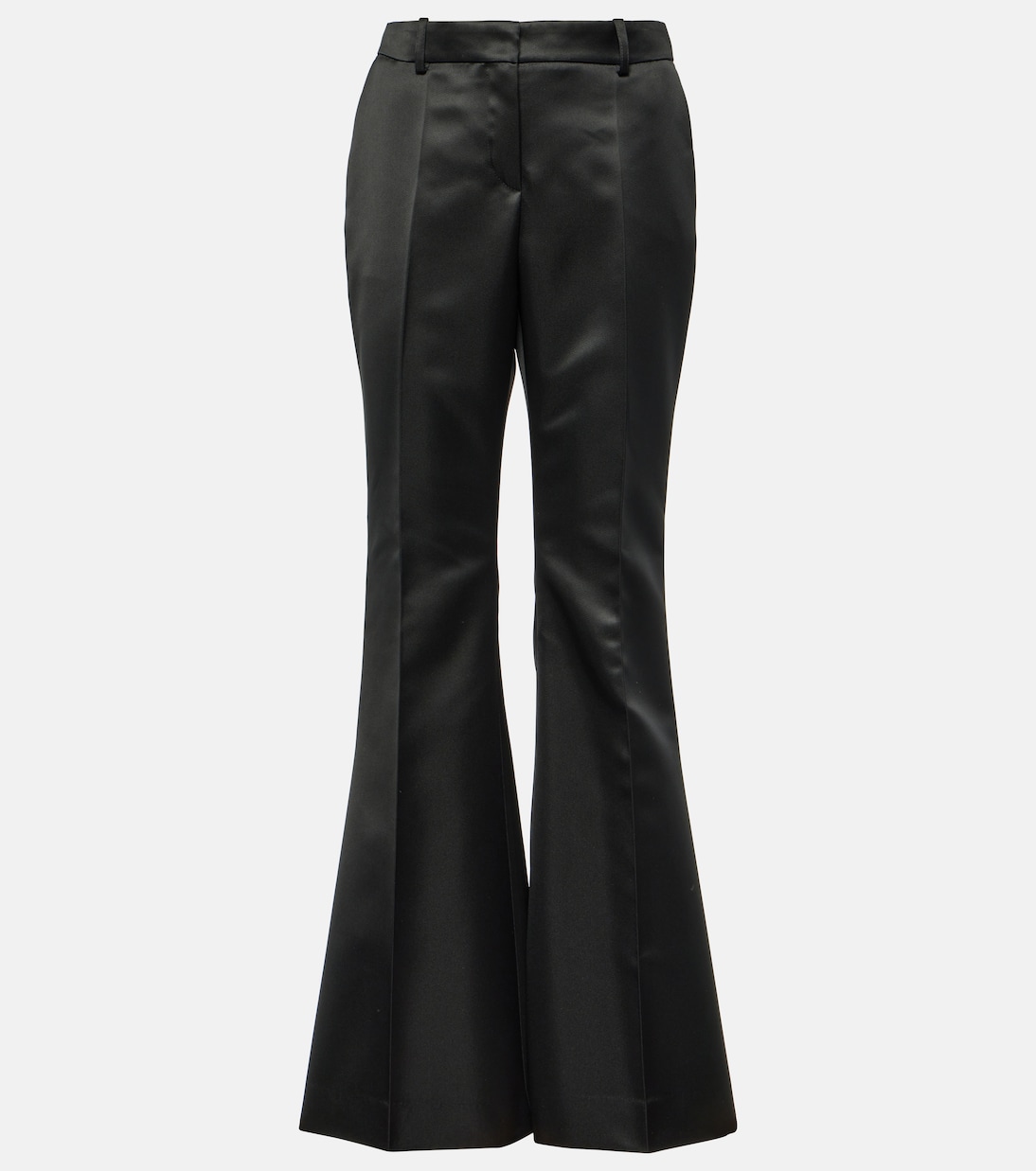 Pantalones flared de satén | Nina Ricci