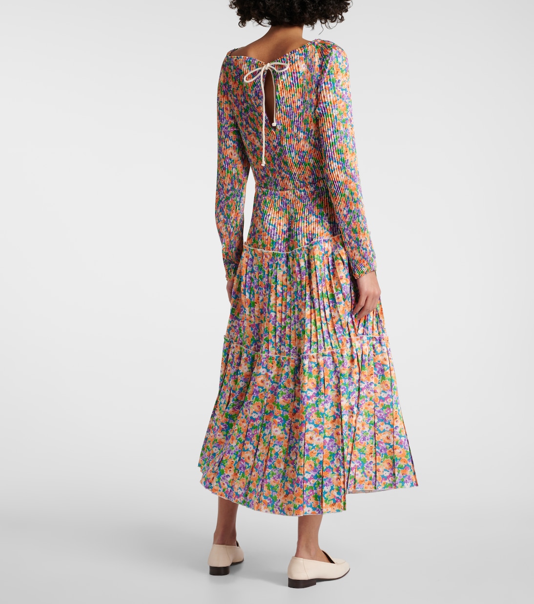 Bedrucktes Midikleid | Plan C
