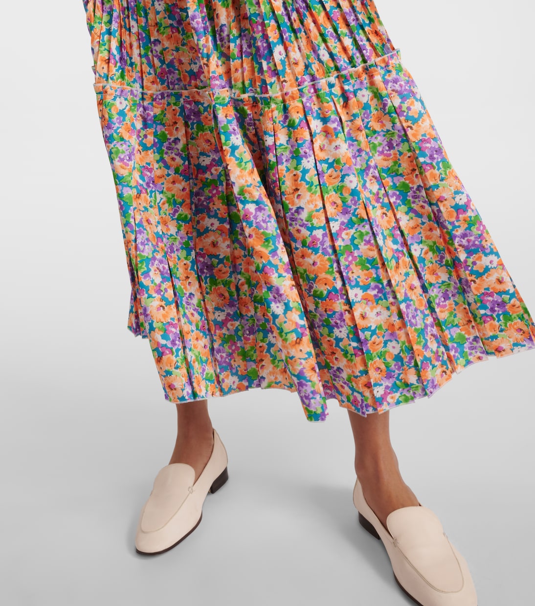 Bedrucktes Midikleid | Plan C