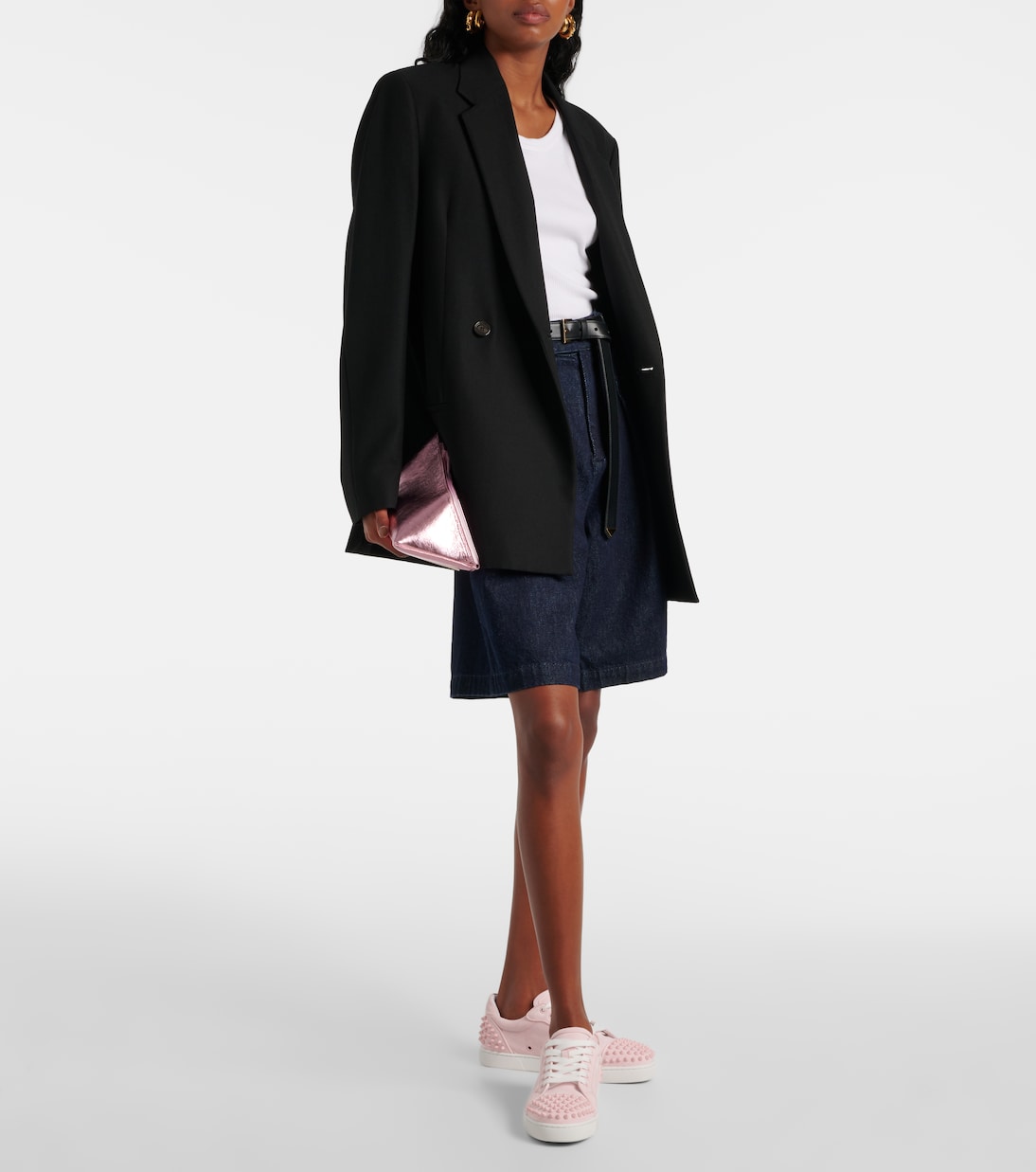 Sneakers Vieira 2 in pelle con borchie | Christian Louboutin