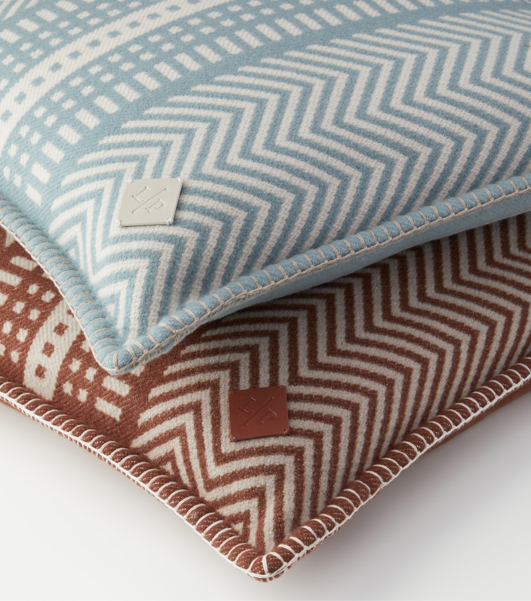 Atacama wool and cashmere jacquard cushion | Loro Piana