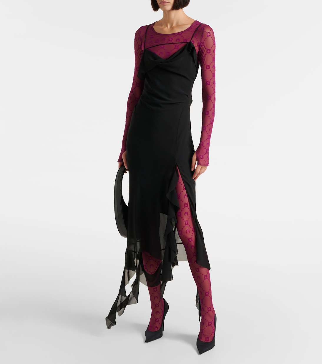 Top Moonagram in mesh | Marine Serre