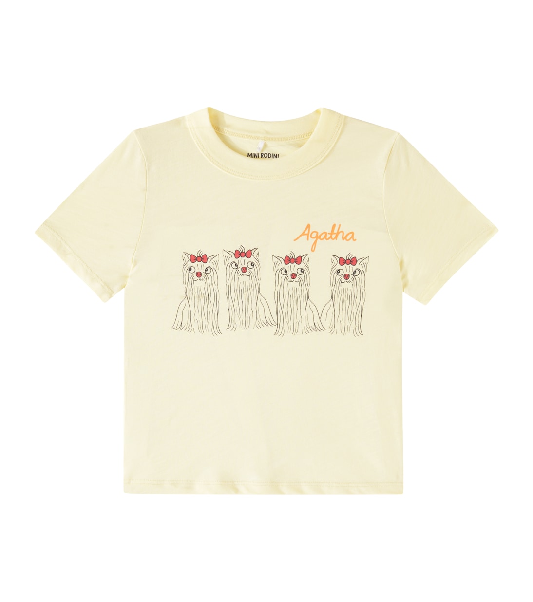Camiseta Agatha Dogs de algodón | Mini Rodini