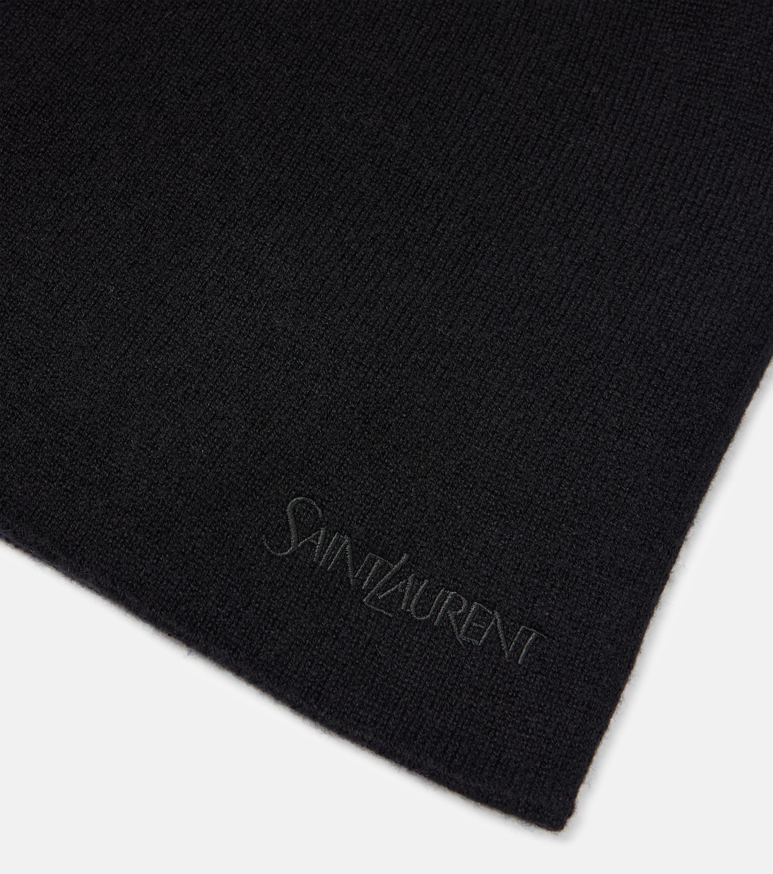 Berretto in cashmere con logo Saint Laurent, stile giovane e moderno