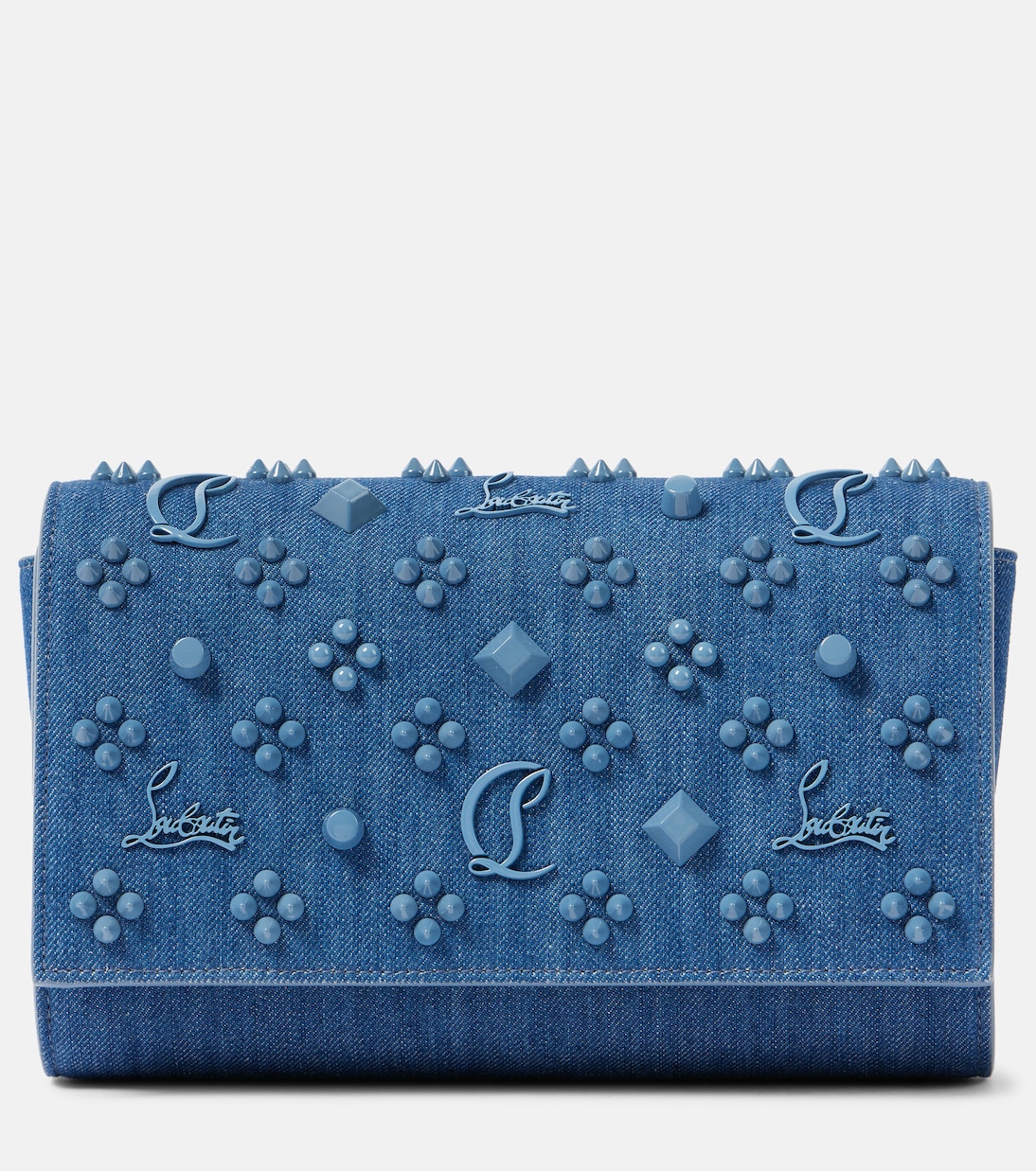 Denim clutch on sale
