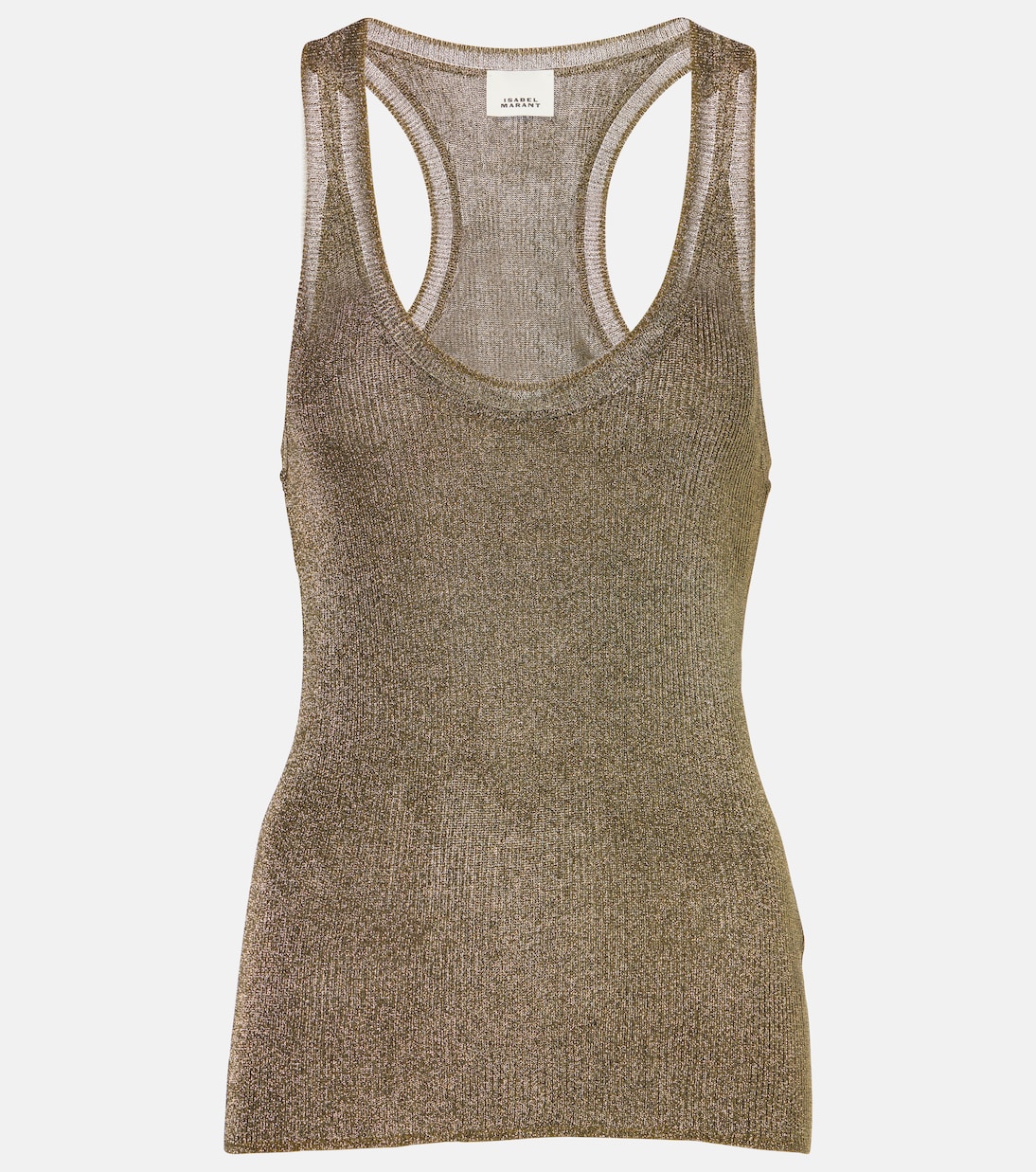Tank top in lamé | Isabel Marant