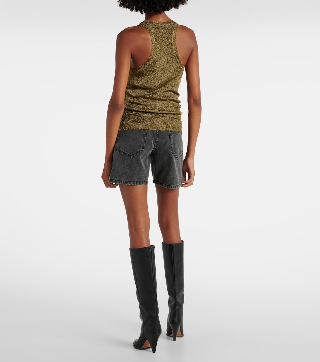 Tank top in lamé | Isabel Marant