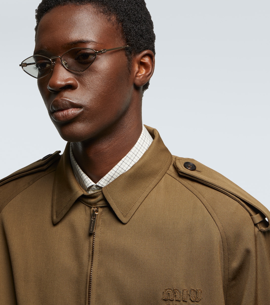 Ovale Sonnenbrille Miu Regard | Miu Miu