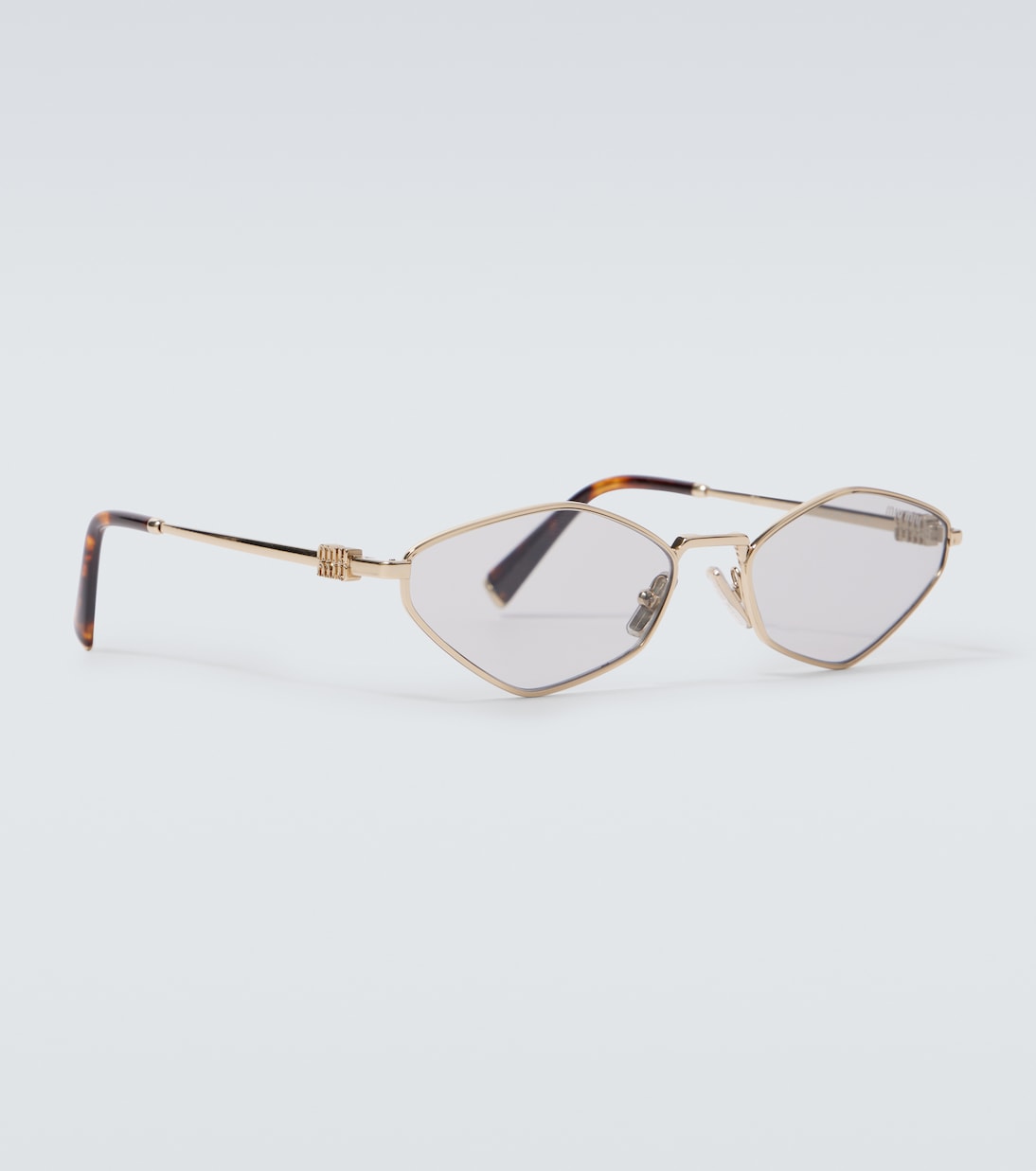 Ovale Sonnenbrille Miu Regard | Miu Miu