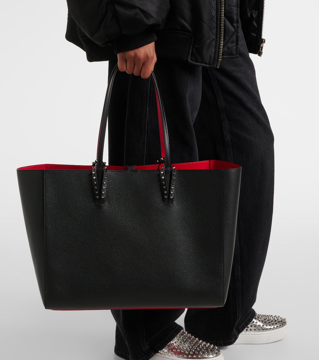 Borsa Cabata Large in pelle | Christian Louboutin